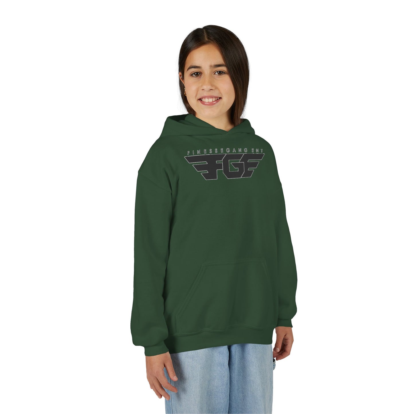 Youth FGE Heavy Blend Hooded Sweatshirt