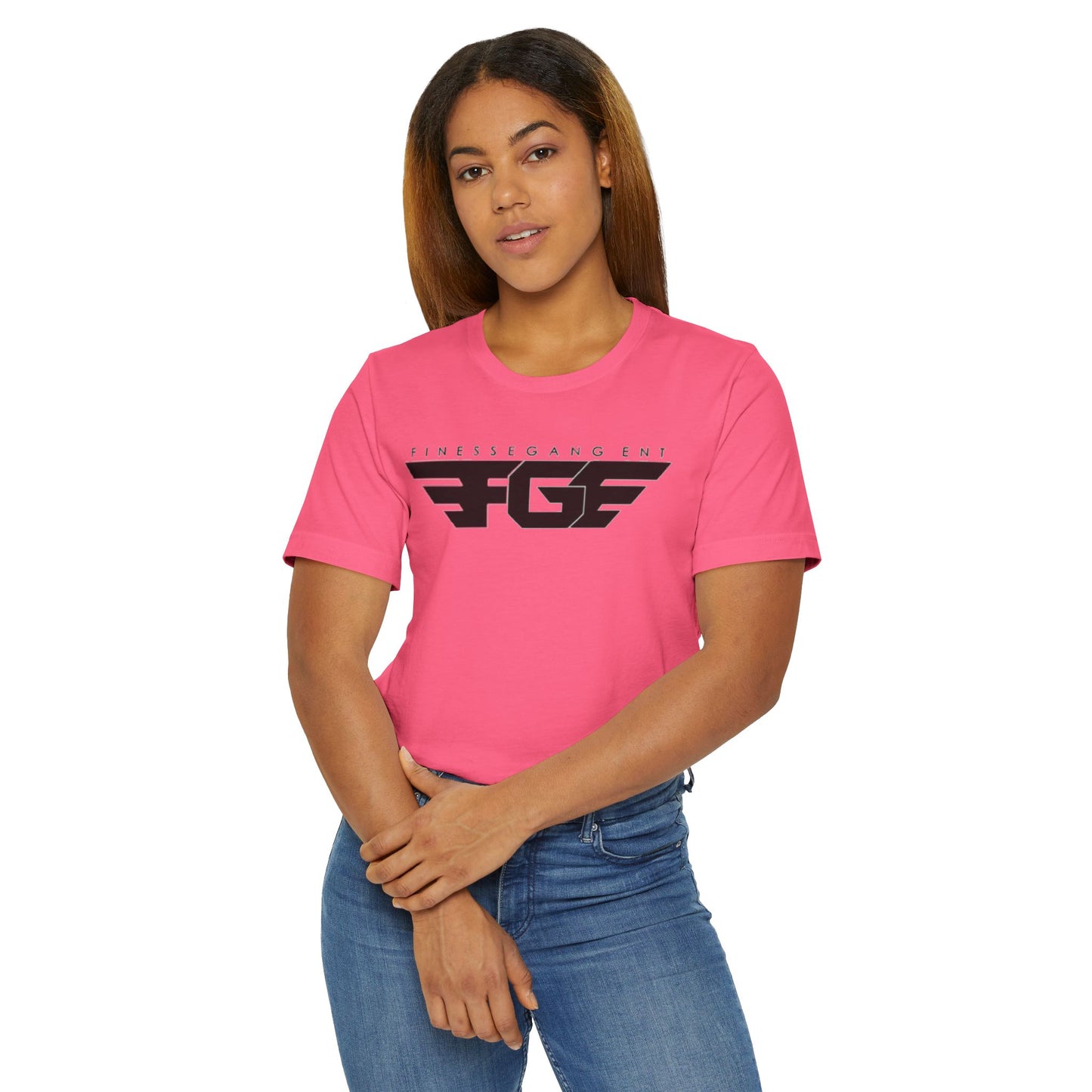 Unisex FGE Graphic Tee, Casual Urban T-Shirt, Finesse Gang Apparel, Trendy Streetwear, Cool Everyday Wear