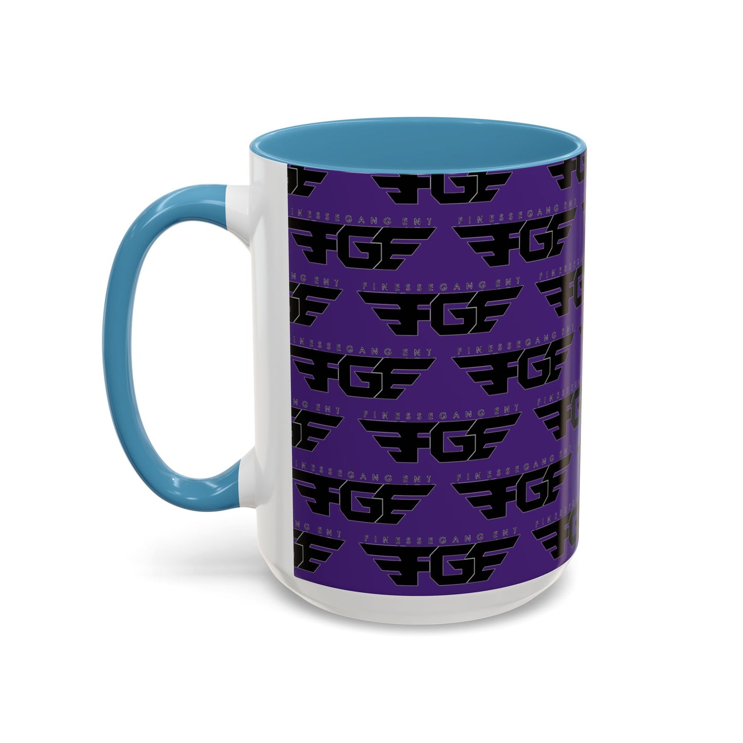 Funky Purple Accent Coffee Mug - Unique Gift for Coffee Lovers, Stylish Home Decor, Office Essential, Birthday Present, Empowering Vibes