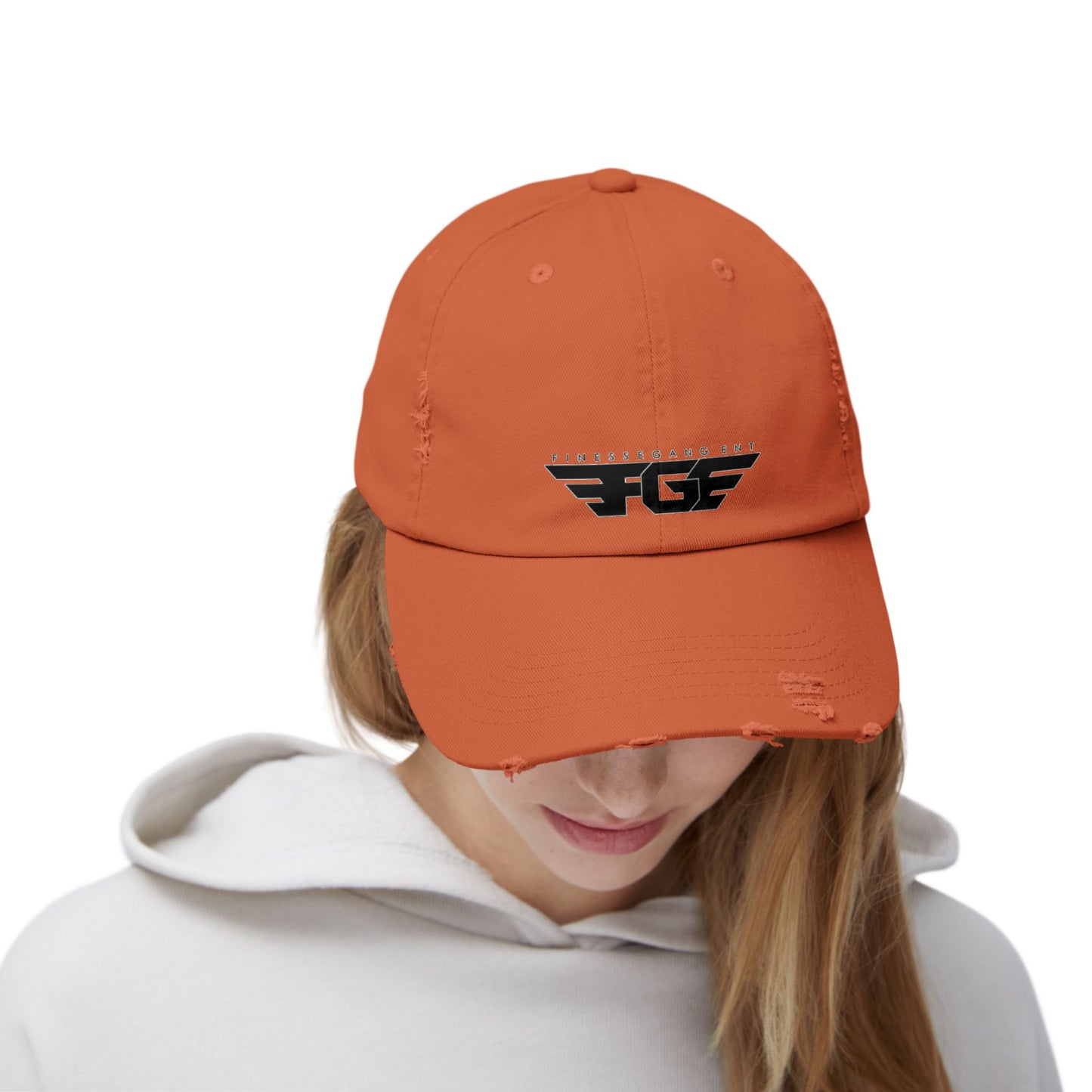 FGE Unisex Distressed Cap
