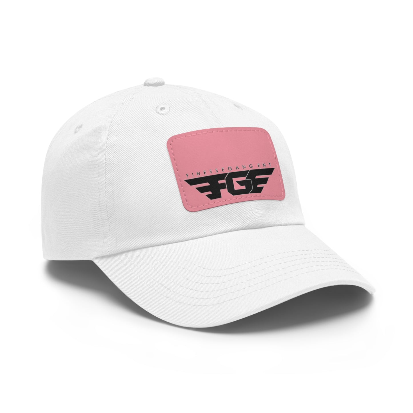 FGE Custom Leather Patch Dad Hat, Casual Cap, Stylish Dad Hat, Outdoor Hat, Perfect Gift for Dads, Father's Day Gift, Adjustable Cap