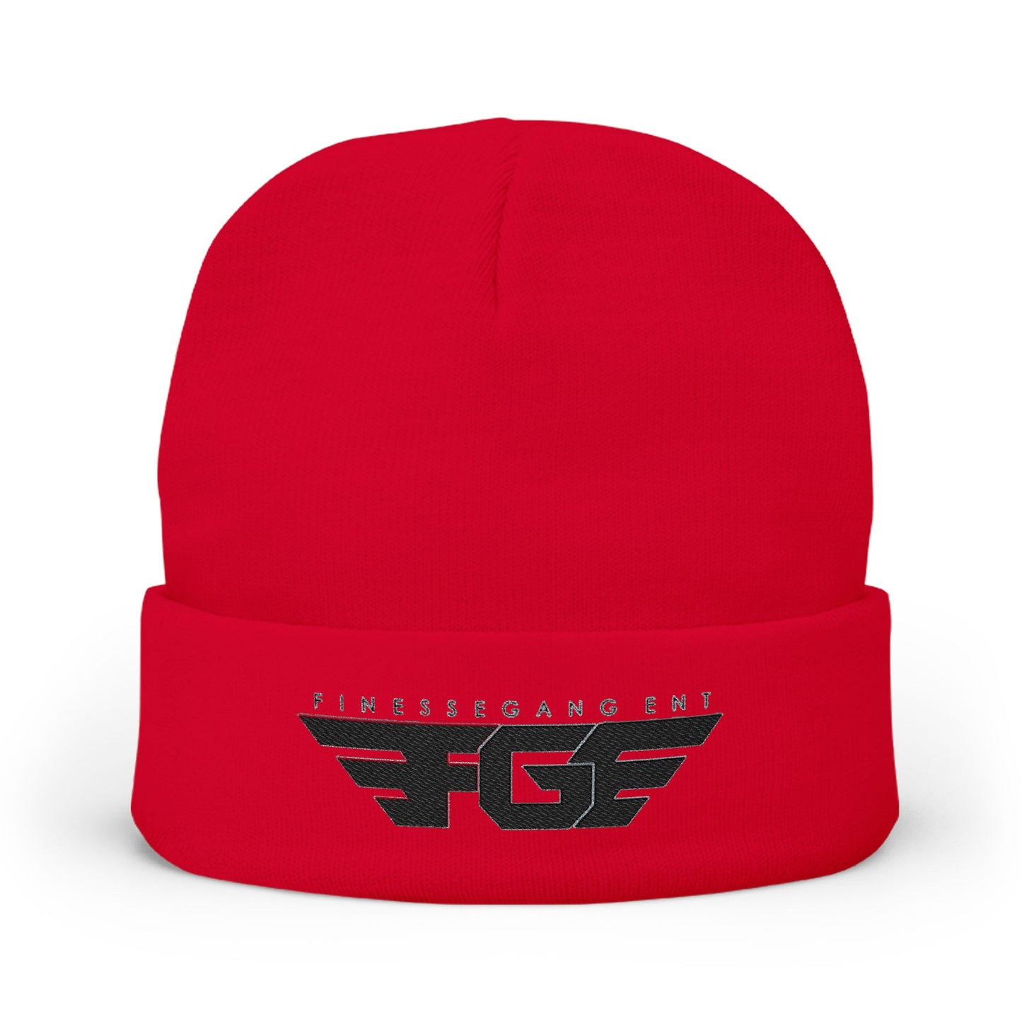 Stylish FGE Embroidered Knit Beanie for All Seasons, Cozy Winter Accessory, Perfect Gift for Him or Her, Streetwear, Fashion Beanie, Casual Hat