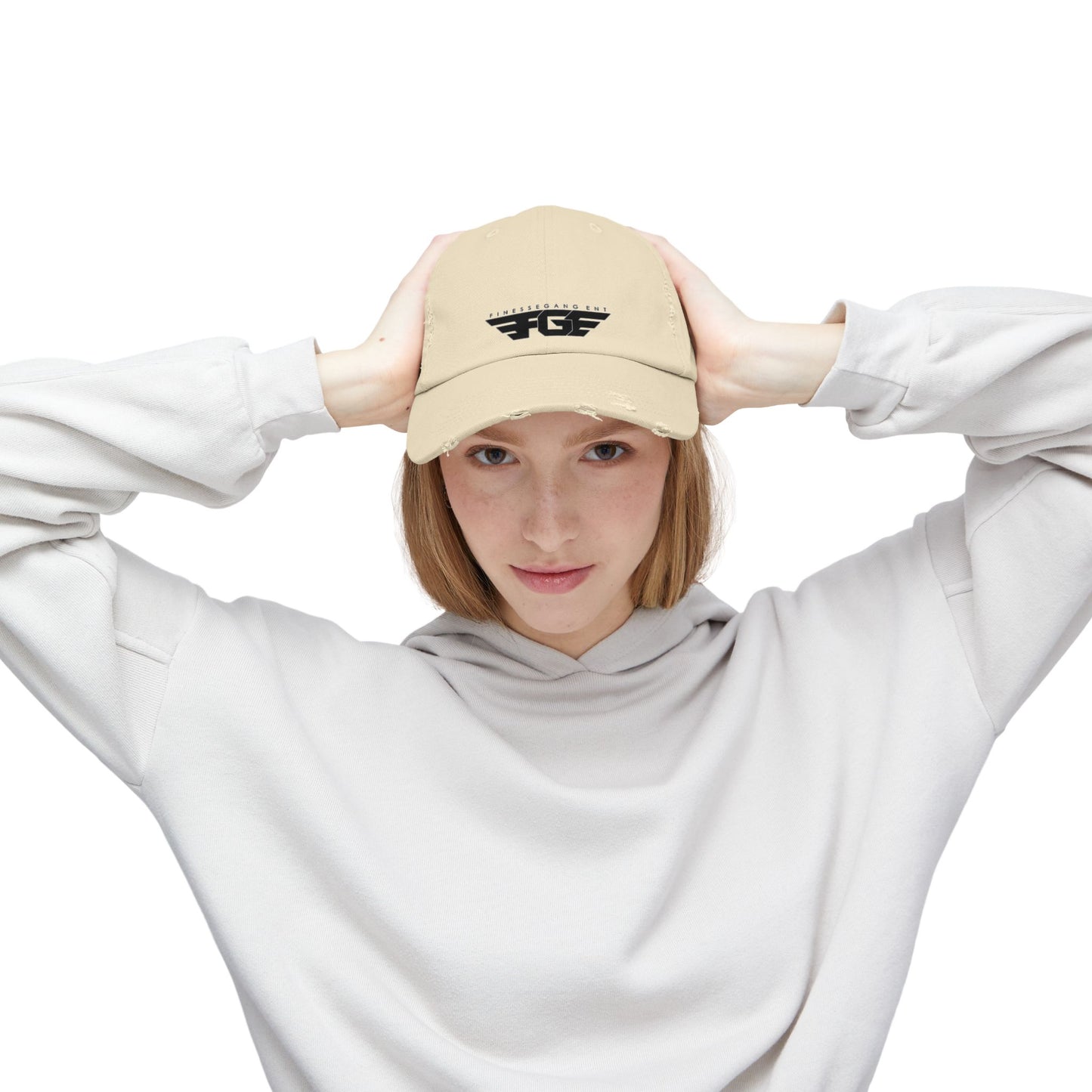 FGE Unisex Distressed Cap