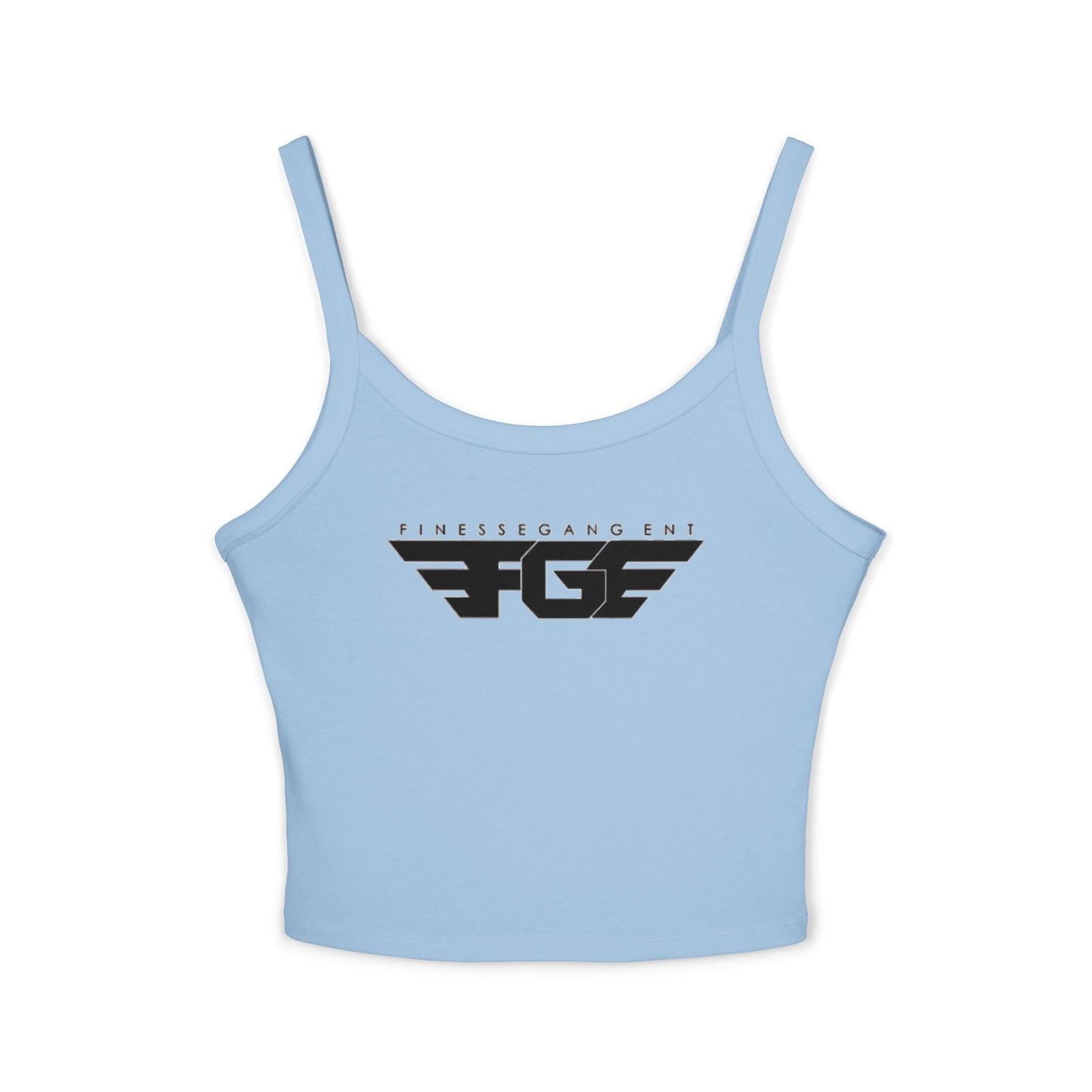 FGE Stylish Women's Spaghetti Strap Tank Top - Finessegagent Graphic Design