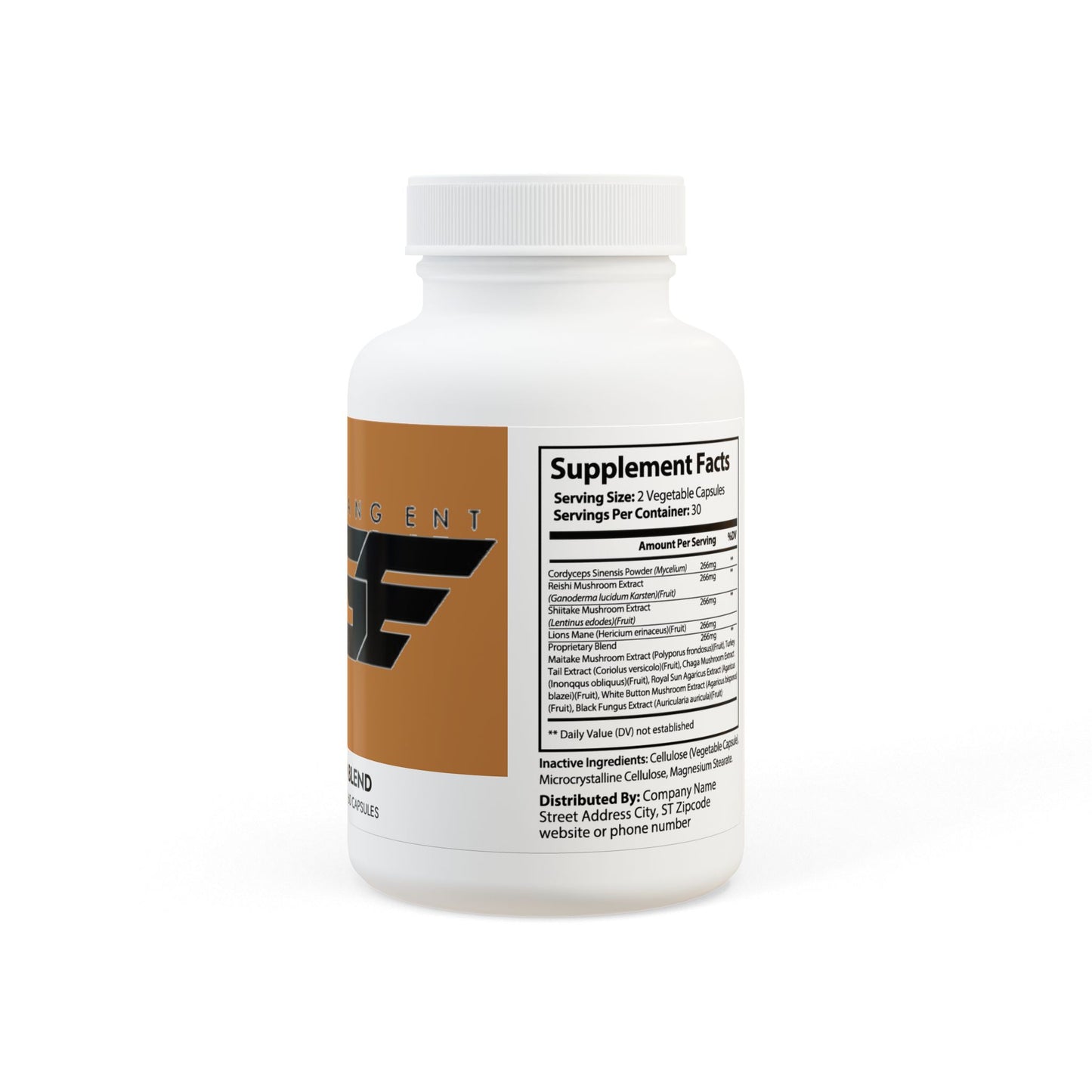 Mushroom Blend Supplement (60 Capsules)