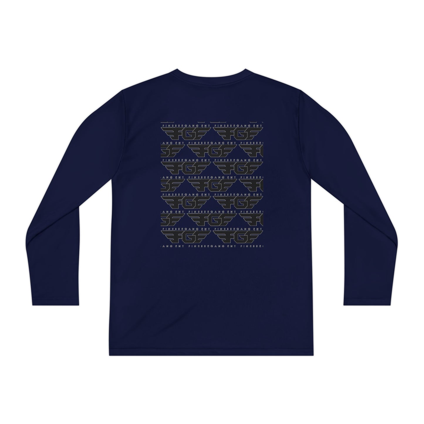 Youth FGE Long Sleeve Active Tee - Sportswear for Kids, Comfortable Athletic Shirt, Stylish Youth Tee for Team Events, Gift for Active Kids