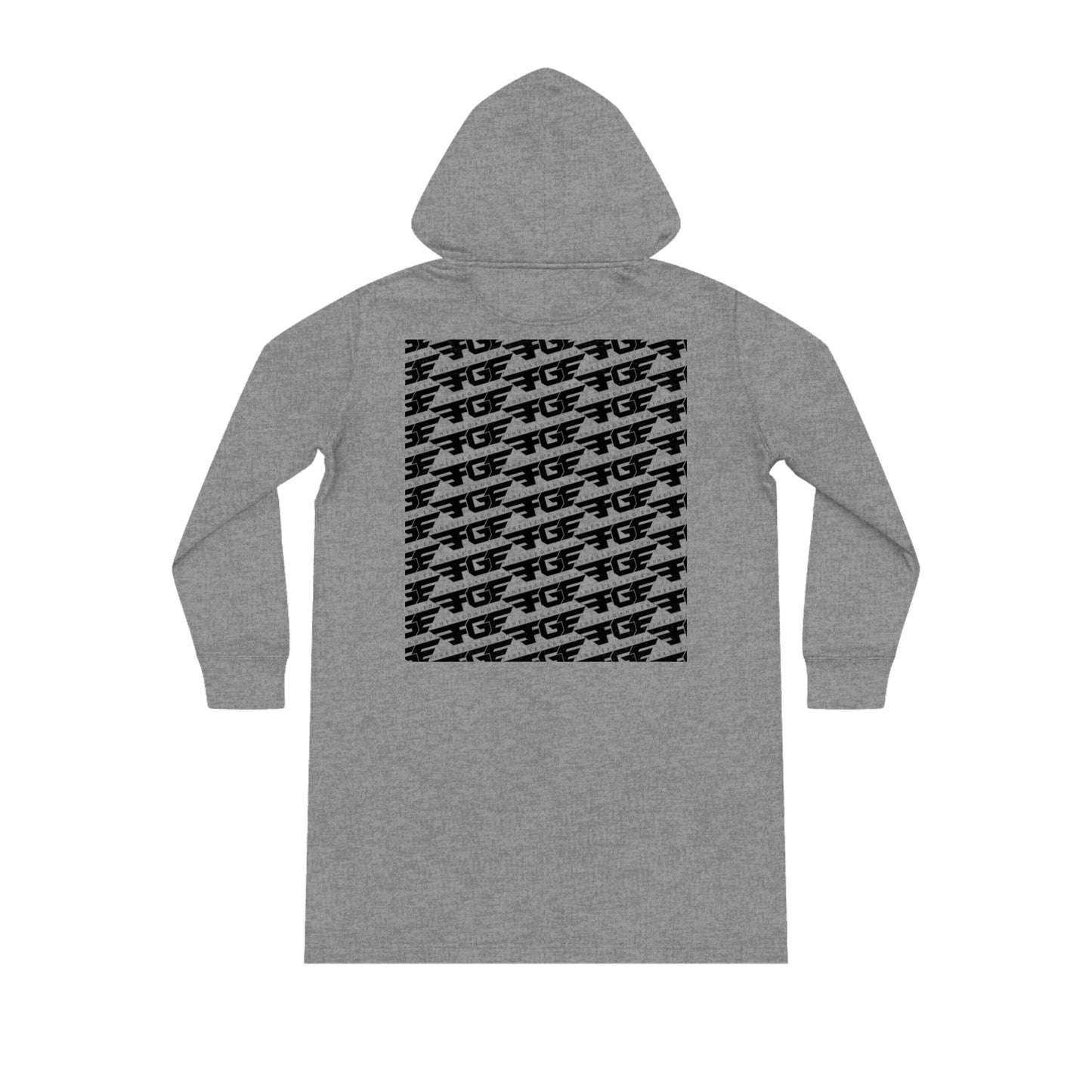 FGE Streeter Hoodie Dress - Stylish, Oversized, Urban Wear for Comfortable Days, Cozy Street Style, Ideal for Casual Outings, Perfect Gift for