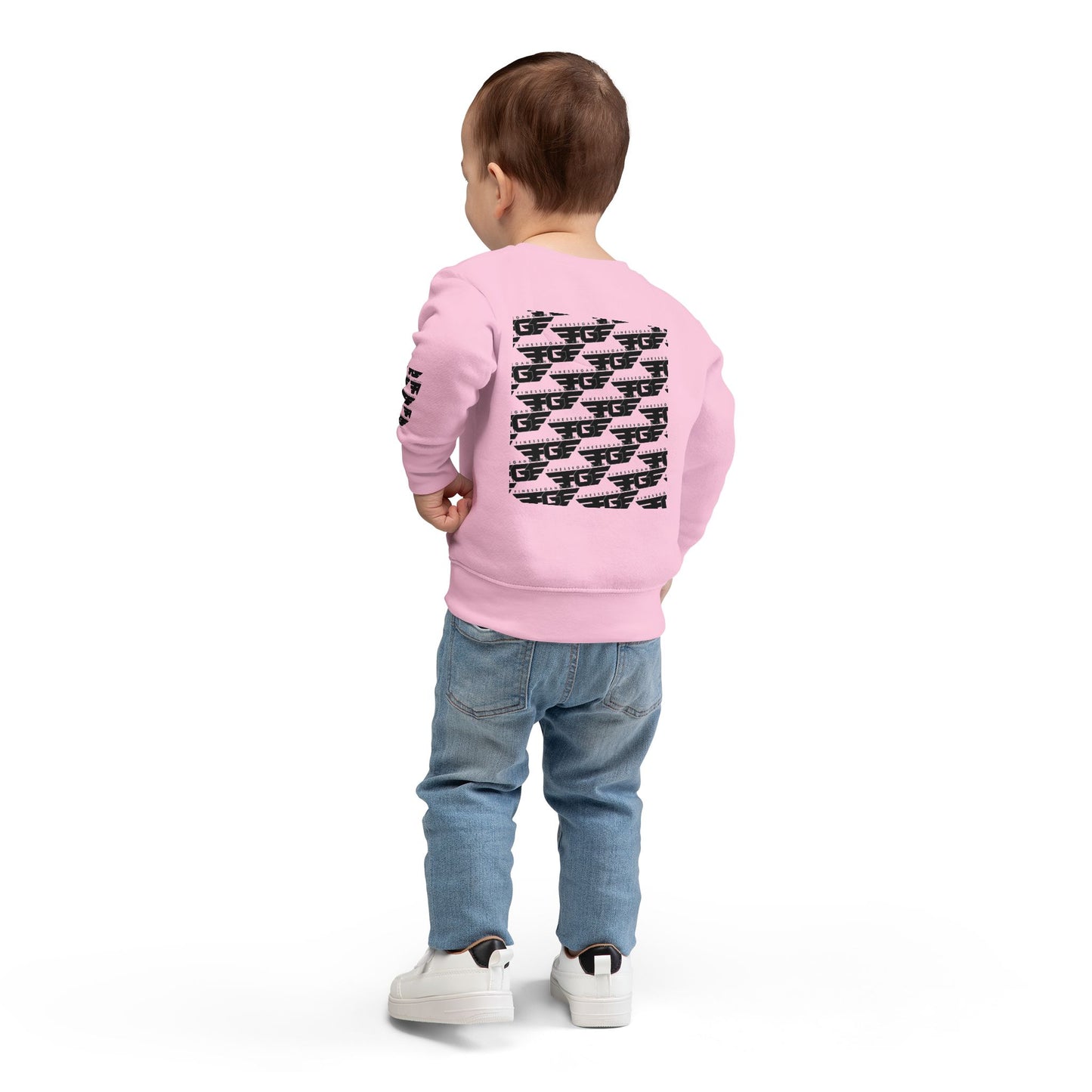 Stylish FGE Toddler Sweatshirt, Cool Kids Apparel, Graphic Toddler Top, Trendy Childrens Clothing, Birthday Gift for Kids, Casual Toddler Wear