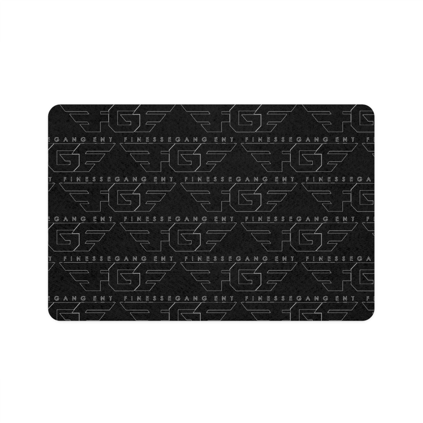 FGE Pet Food Mat - Stylish Non-Slip Dog Feeding Mat, Modern Pet Accessory for Cats & Dogs, Perfect for Home Decor, Gift for Pet Lovers