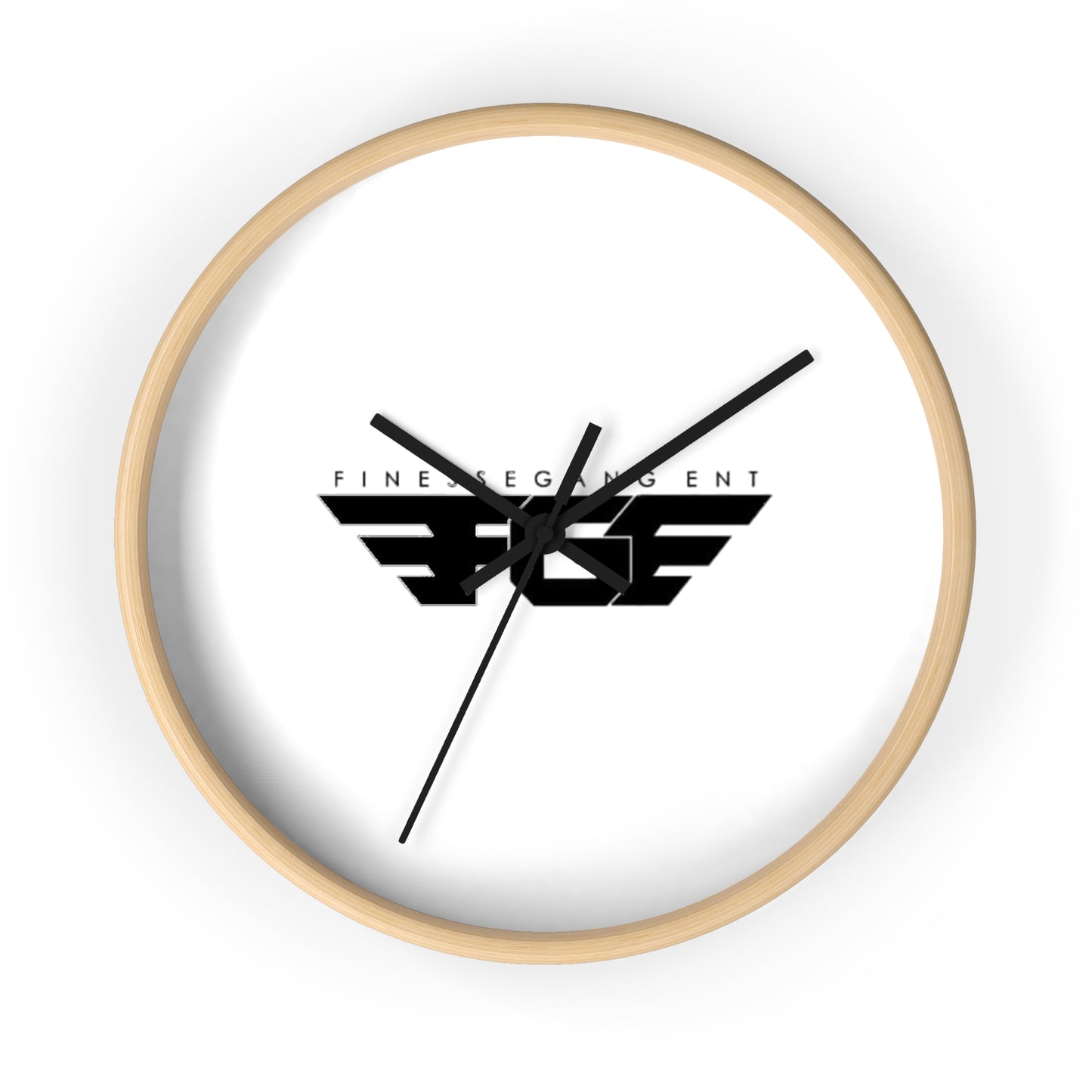 Sleek FGE Modern Wall Clock | Fine Elegant Design, Minimalist Home Decor, Office Clock, Gift for Him, Stylish Timepiece