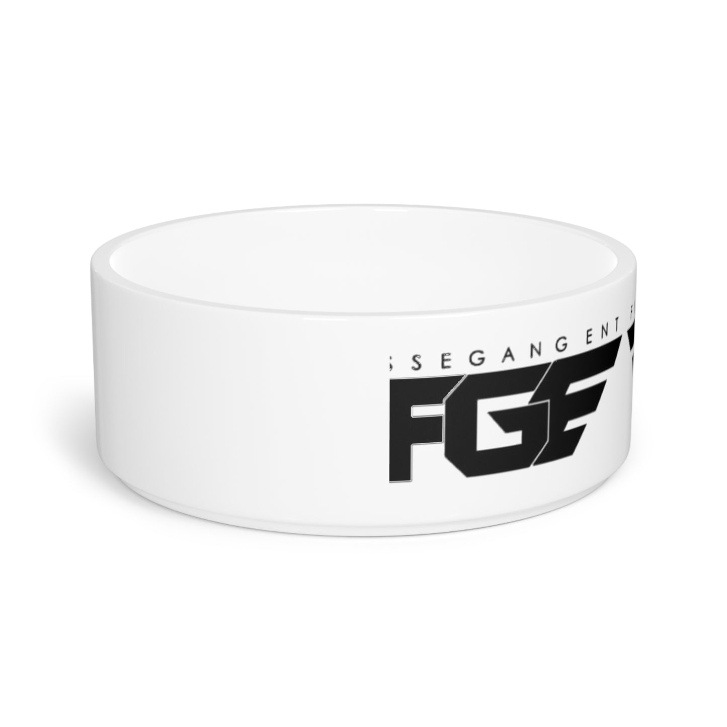 Stylish Pet Bowl for Trendy Pets | Dog Bowl, Cat Bowl, Modern Pet Dish, Unique Pet Accessory, Finesse Gang Theme