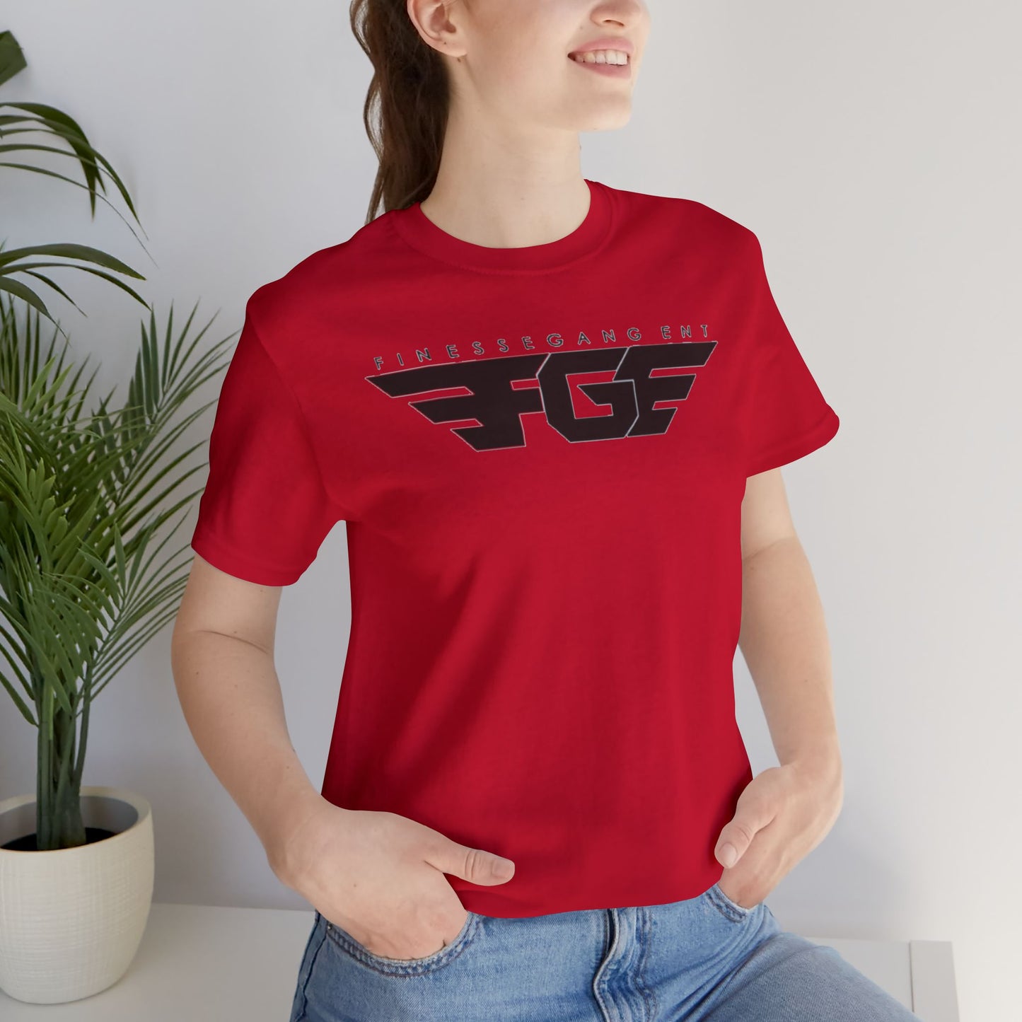 Unisex FGE Graphic Tee, Casual Urban T-Shirt, Finesse Gang Apparel, Trendy Streetwear, Cool Everyday Wear