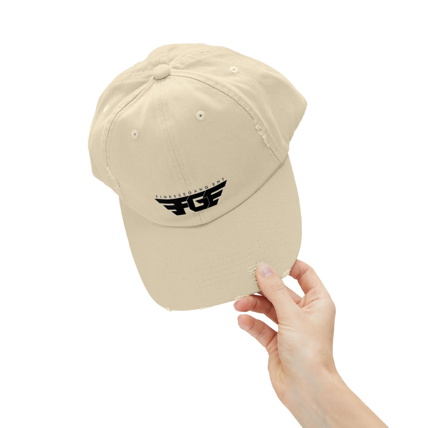 FGE Unisex Distressed Cap