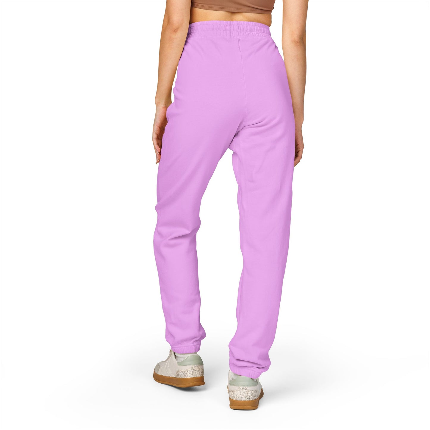 Comfy FGE Garment-Dyed Fleece Sweatpants - Unisex Loungewear, Ideal for Relaxation, Cozy Evenings, Casual Outings, Gift for Him/Her