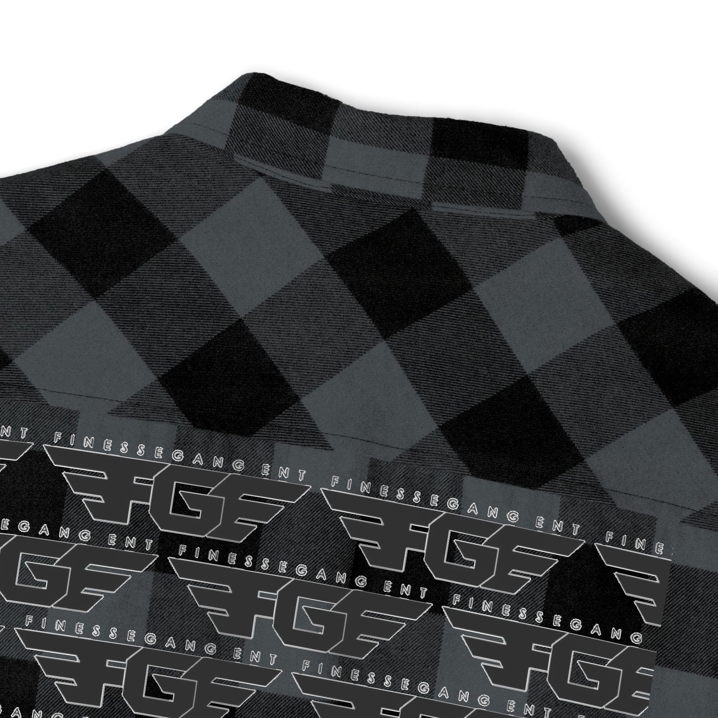 Cozy FGE Unisex Flannel Shirt for Fall Adventures, Casual Outing, Outdoor Gifting, Halloween Gatherings