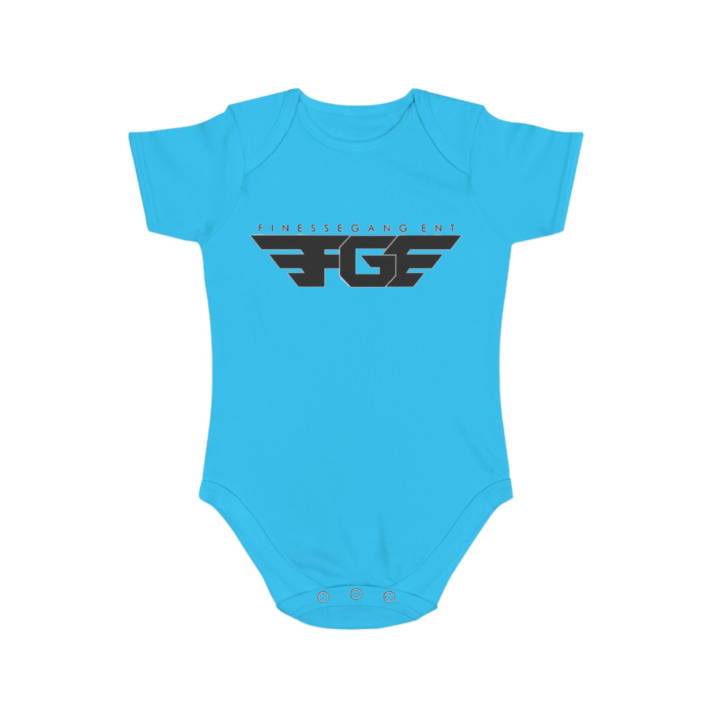 Finesse Agent Short Sleeve Baby Bodysuit - Trendy Infant Apparel