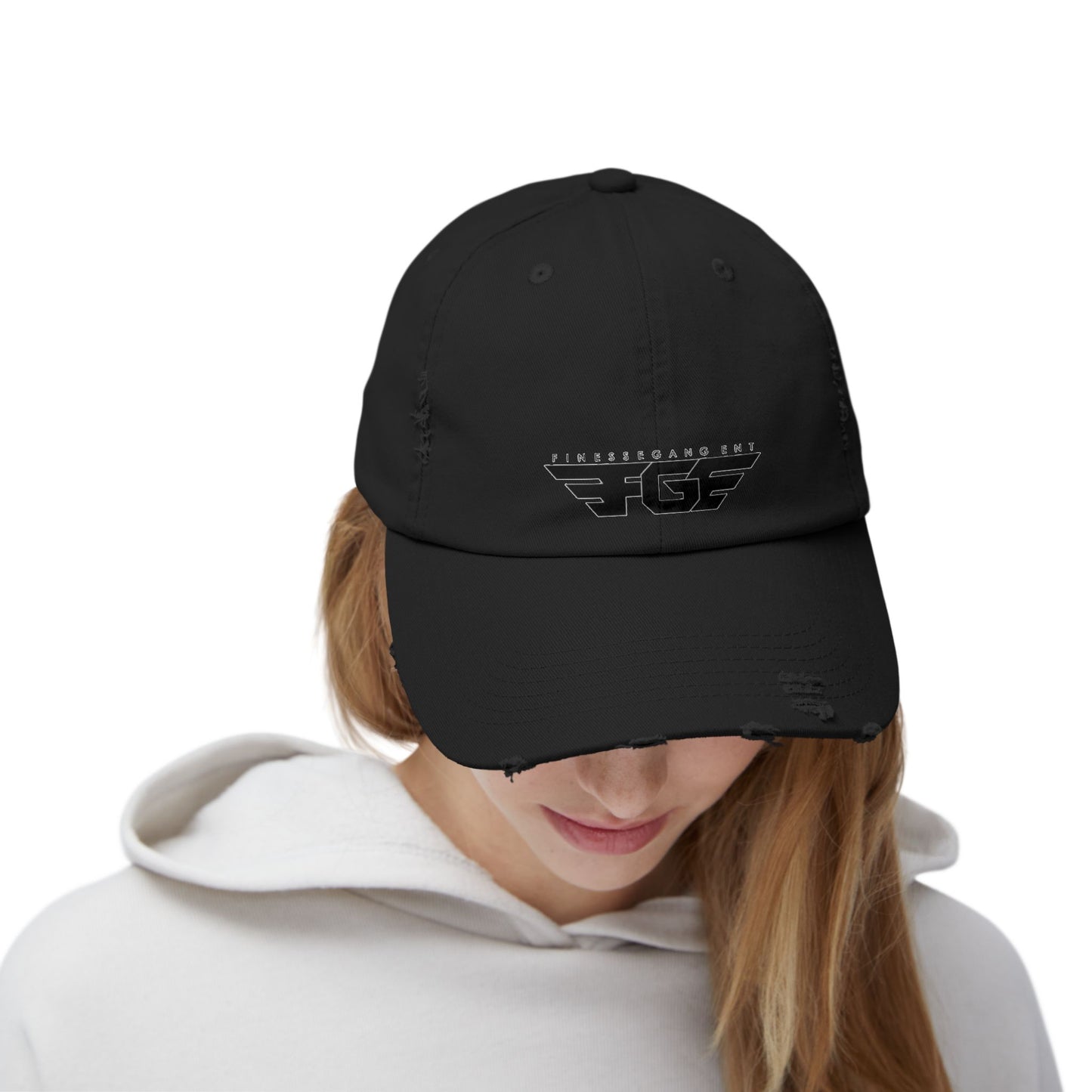FGE Unisex Distressed Cap
