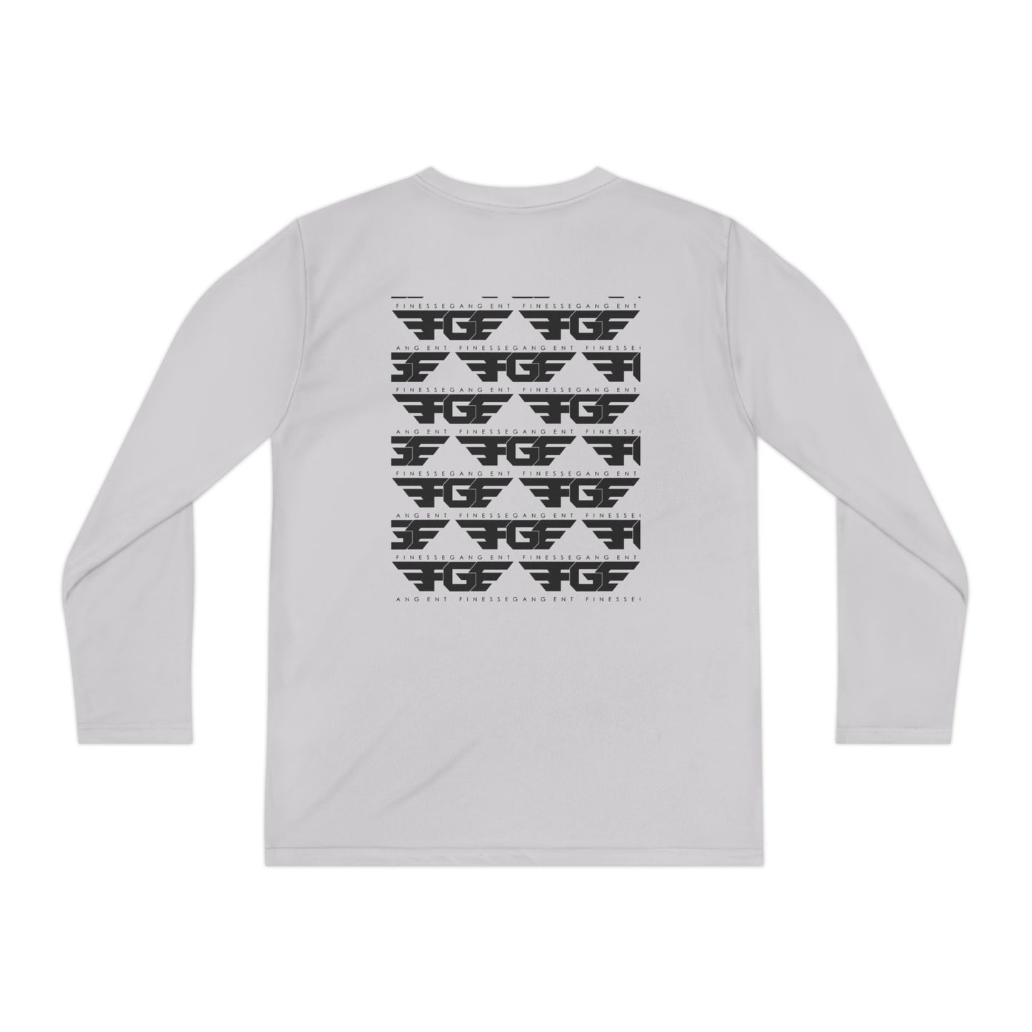 Youth FGE Long Sleeve Active Tee - Sportswear for Kids, Comfortable Athletic Shirt, Stylish Youth Tee for Team Events, Gift for Active Kids