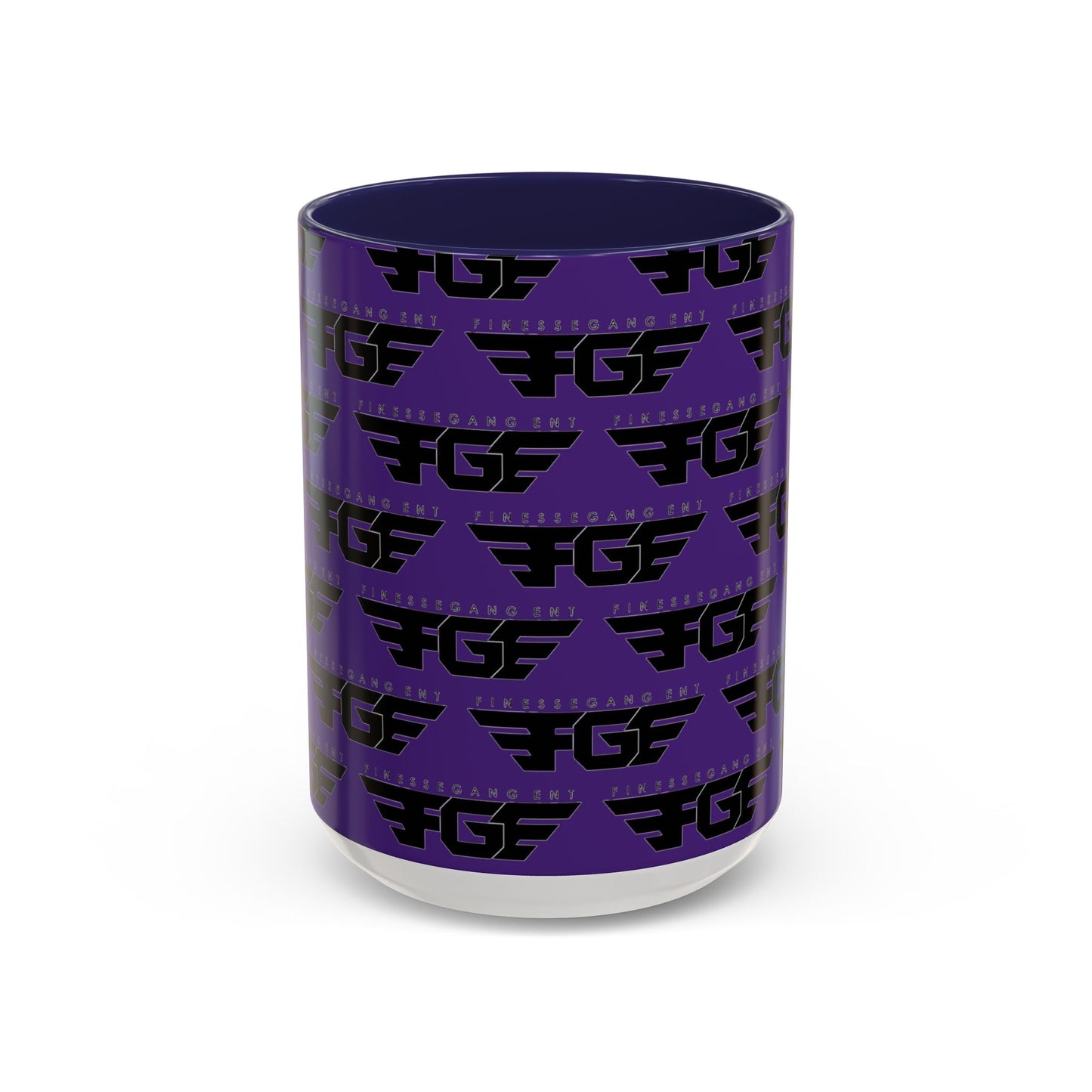 Funky Purple Accent Coffee Mug - Unique Gift for Coffee Lovers, Stylish Home Decor, Office Essential, Birthday Present, Empowering Vibes