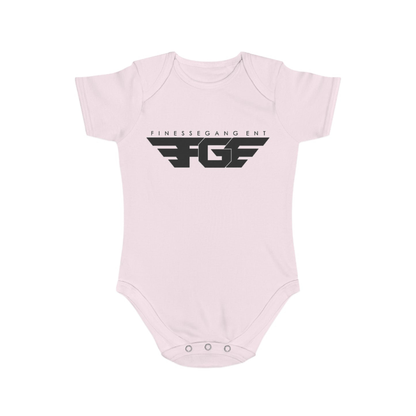 Finesse Agent Short Sleeve Baby Bodysuit - Trendy Infant Apparel