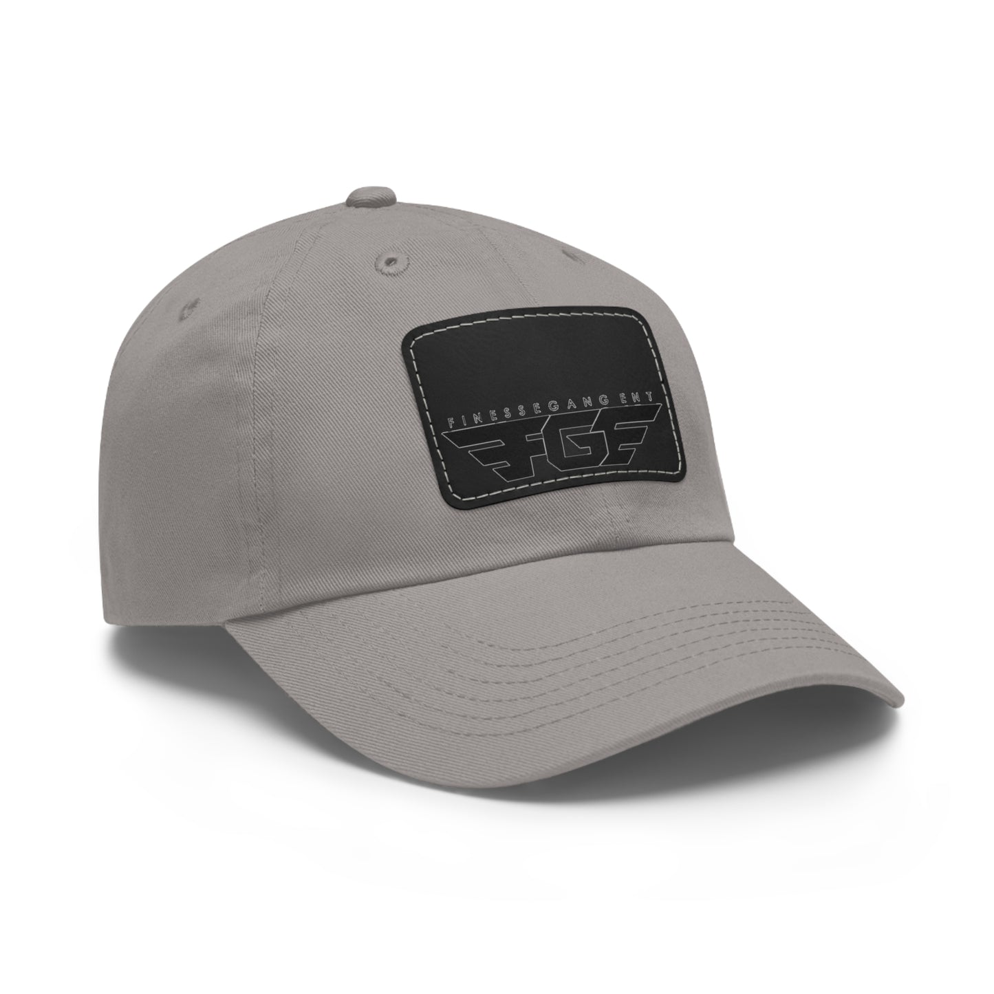 FGE Custom Leather Patch Dad Hat, Casual Cap, Stylish Dad Hat, Outdoor Hat, Perfect Gift for Dads, Father's Day Gift, Adjustable Cap