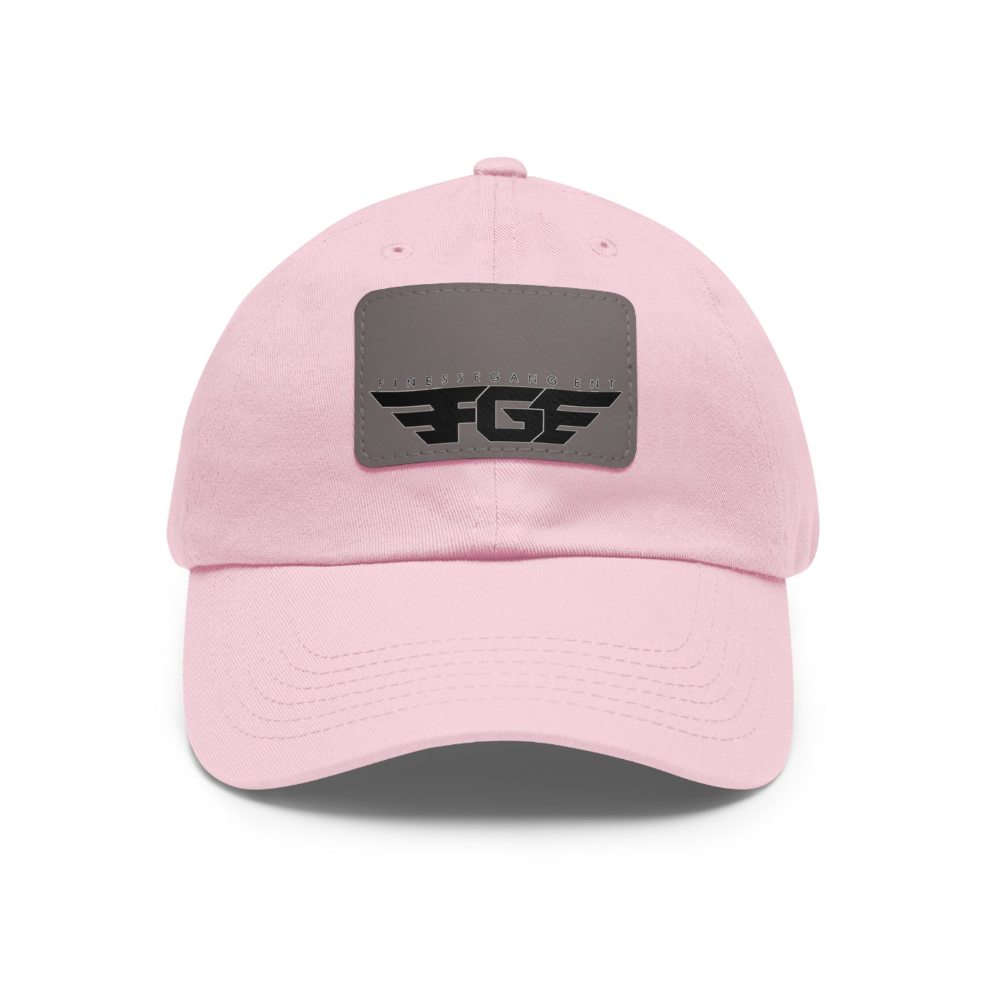FGE Custom Leather Patch Dad Hat, Casual Cap, Stylish Dad Hat, Outdoor Hat, Perfect Gift for Dads, Father's Day Gift, Adjustable Cap