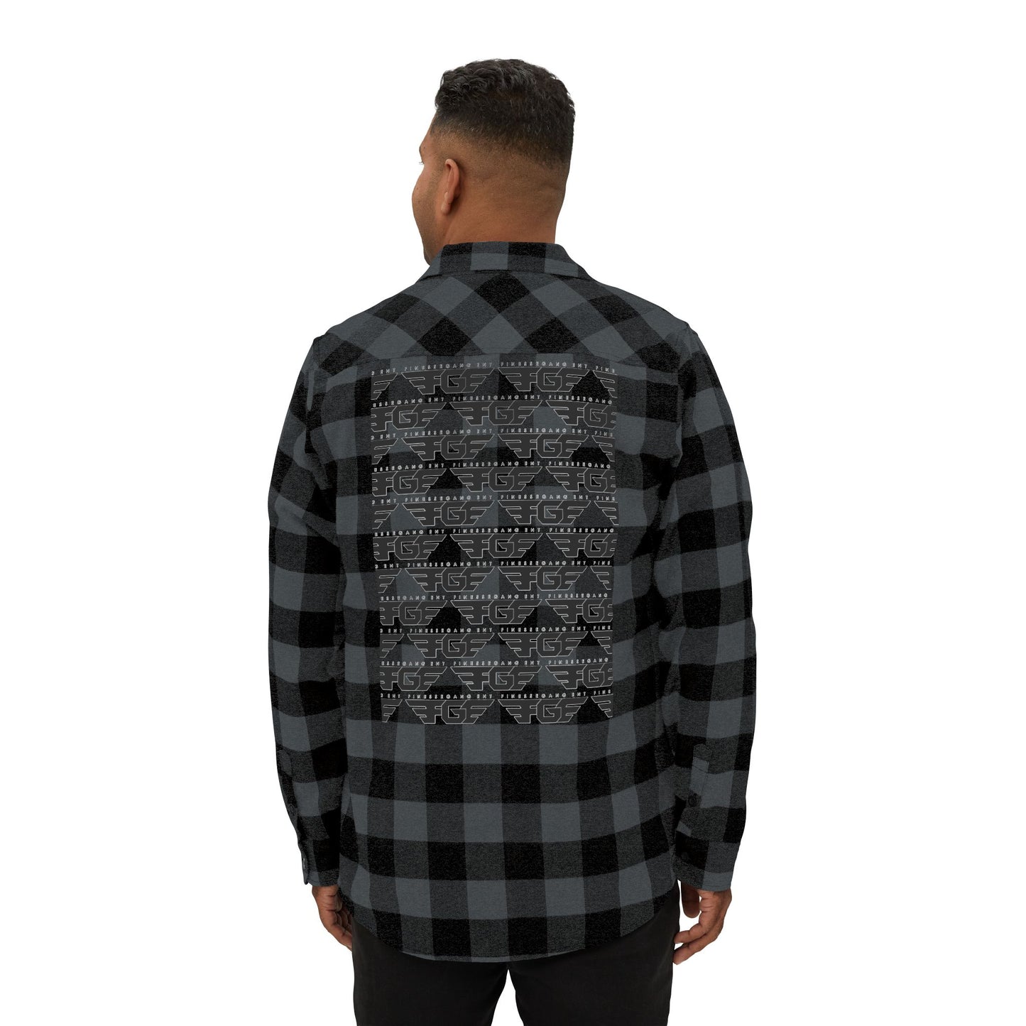 Cozy FGE Unisex Flannel Shirt for Fall Adventures, Casual Outing, Outdoor Gifting, Halloween Gatherings
