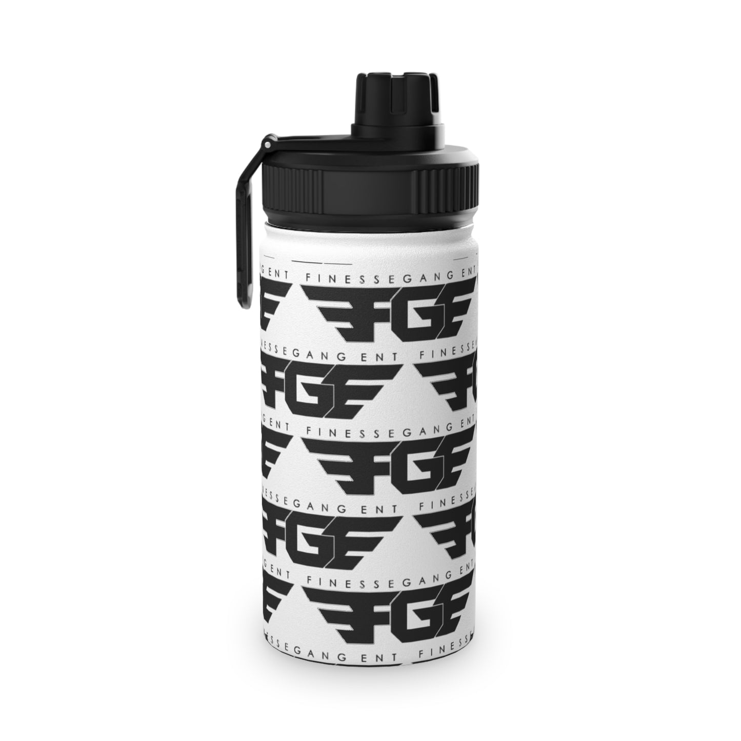 Fitness FGE Stainless Steel Water Bottle - Durable, Sleek, and Perfect for Sports, Hydration, Workout, Gym, Outdoor Activities