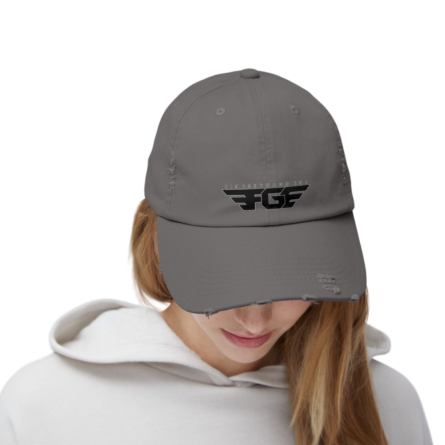 FGE Unisex Distressed Cap