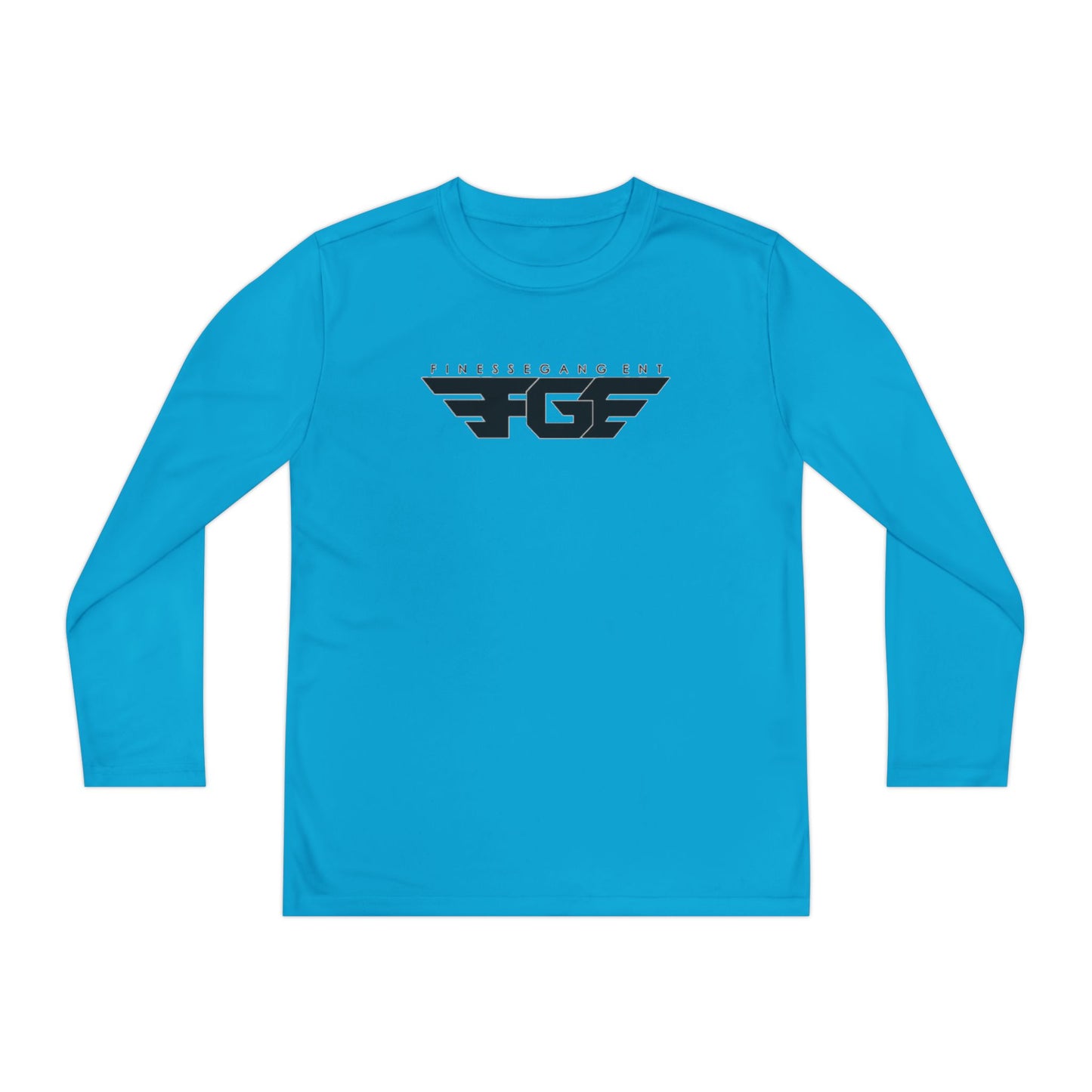 Youth FGE Long Sleeve Active Tee - Sportswear for Kids, Comfortable Athletic Shirt, Stylish Youth Tee for Team Events, Gift for Active Kids