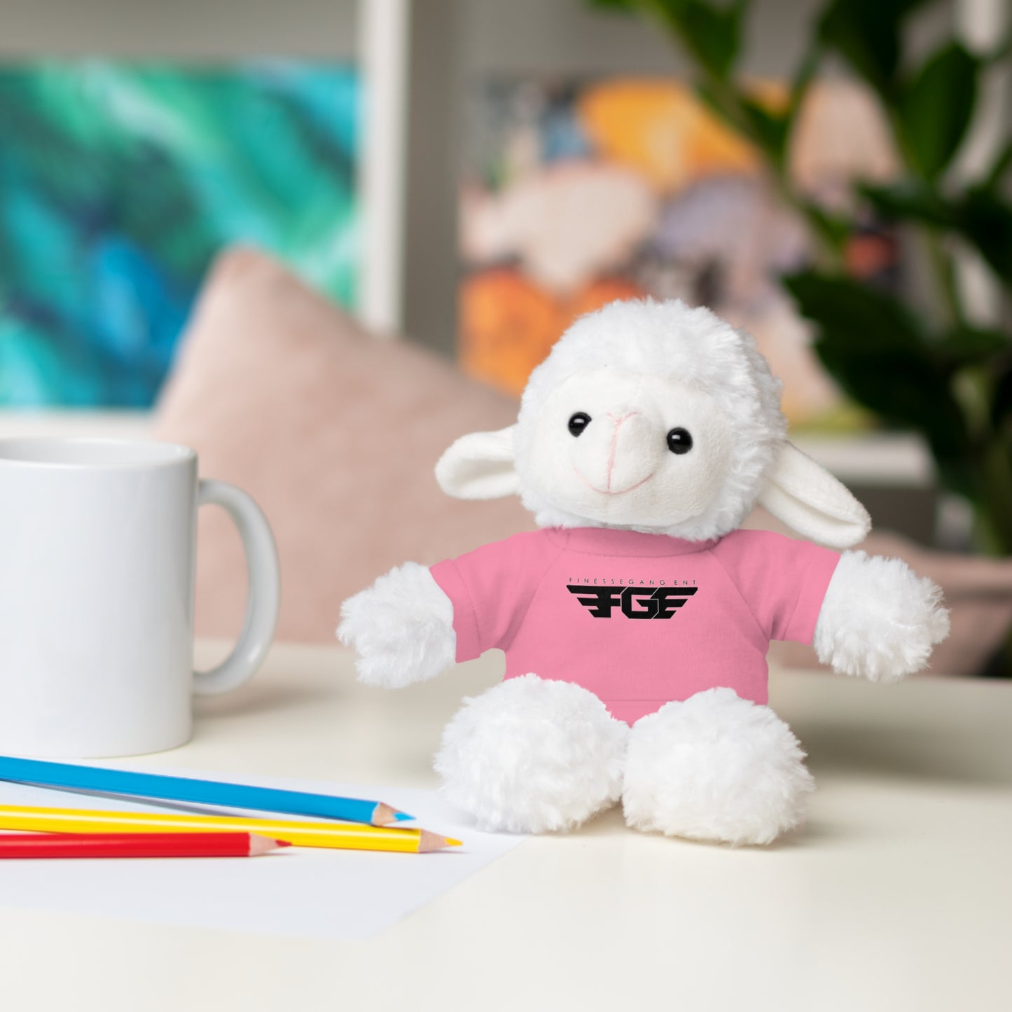 Stuffed Baby NESSY POOH Animals with FGE Tee