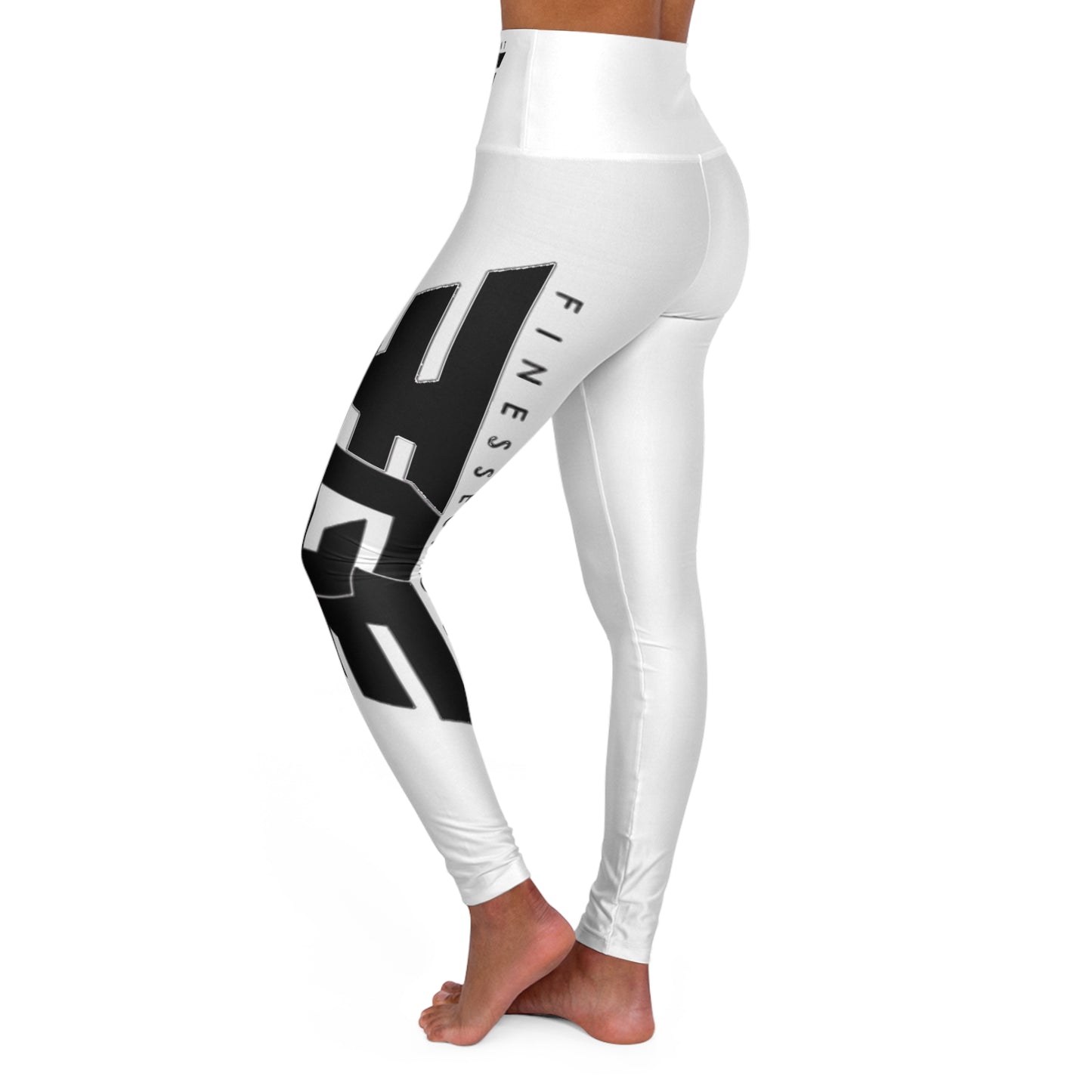 Chic FGE High Waisted Yoga Leggings for Active Lifestyle, Fitness Fashion, Gym Wear, Athleisure Pants, Yoga Essentials