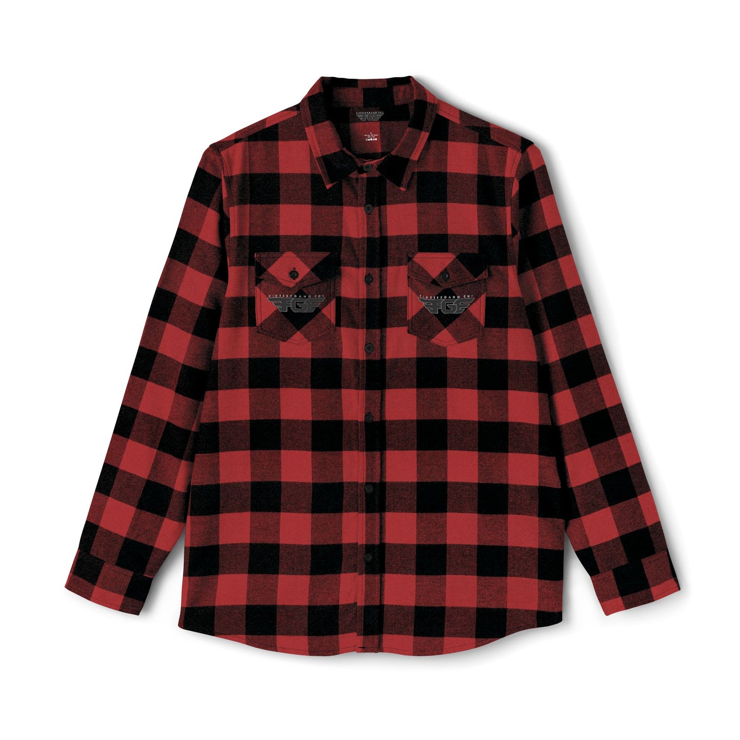 Cozy FGE Unisex Flannel Shirt for Fall Adventures, Casual Outing, Outdoor Gifting, Halloween Gatherings