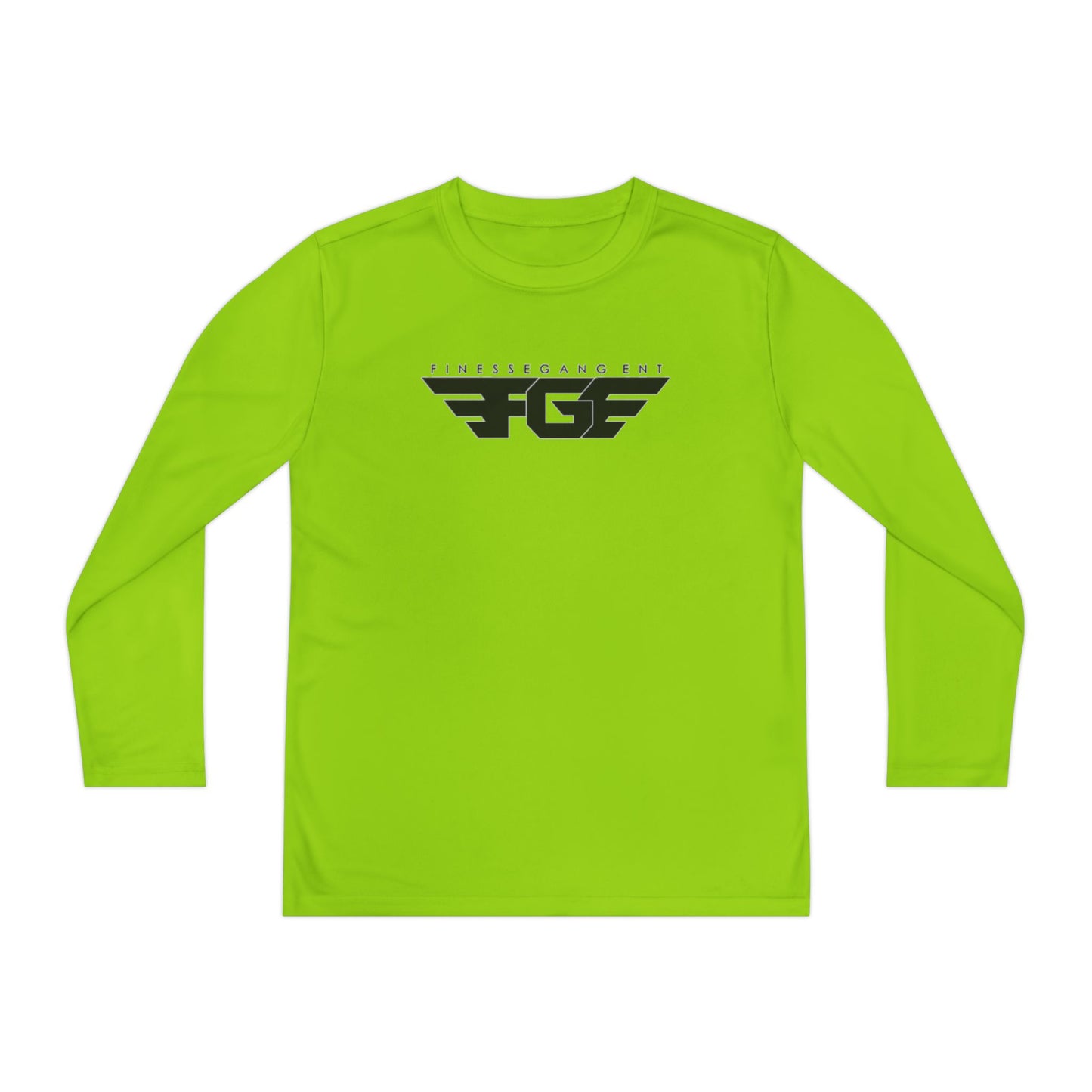 Youth FGE Long Sleeve Active Tee - Sportswear for Kids, Comfortable Athletic Shirt, Stylish Youth Tee for Team Events, Gift for Active Kids
