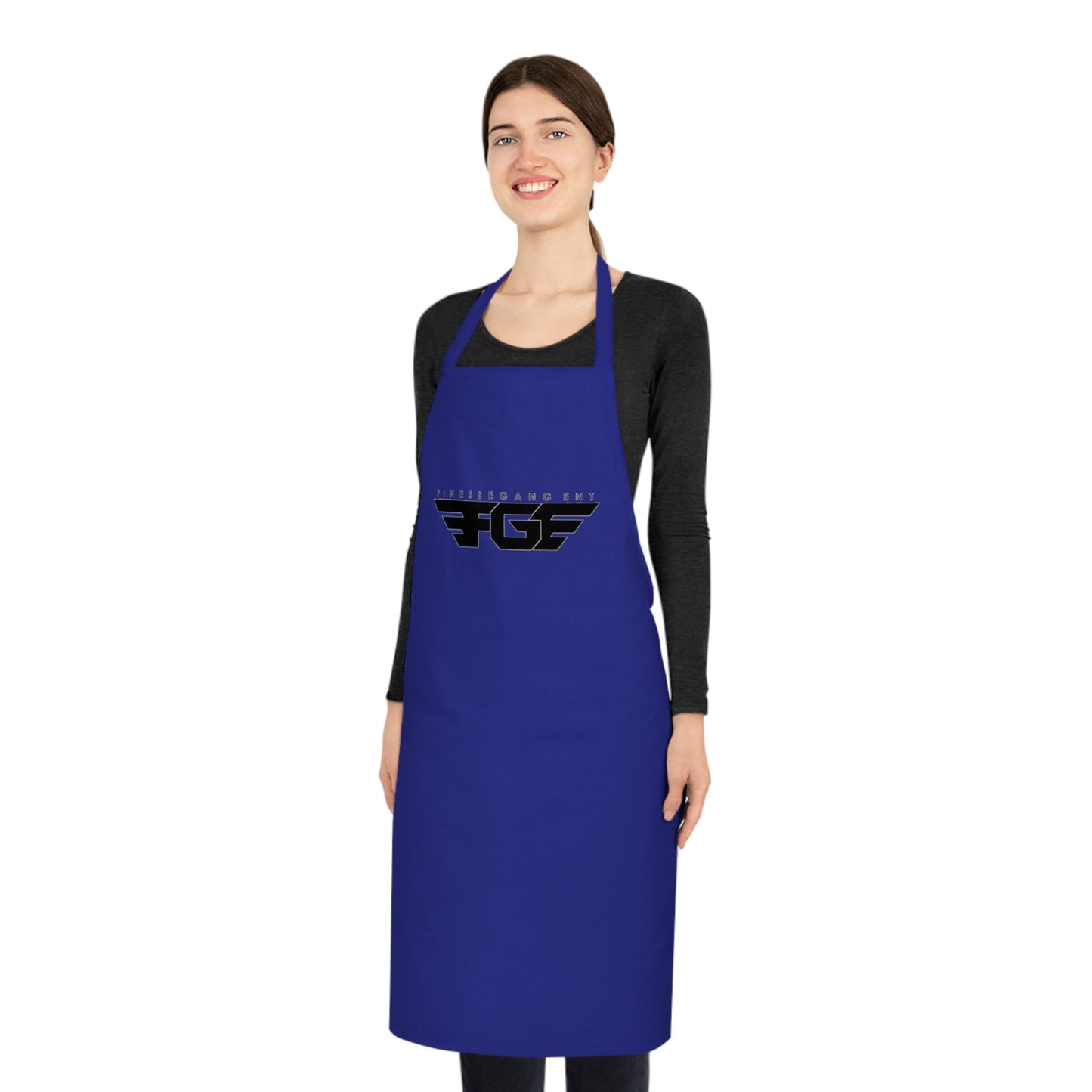 Stylish FGE Cotton Apron for Cooking, BBQ, Baking, Gift for Chefs, Personalized Kitchen Accessory, Housewarming Gift