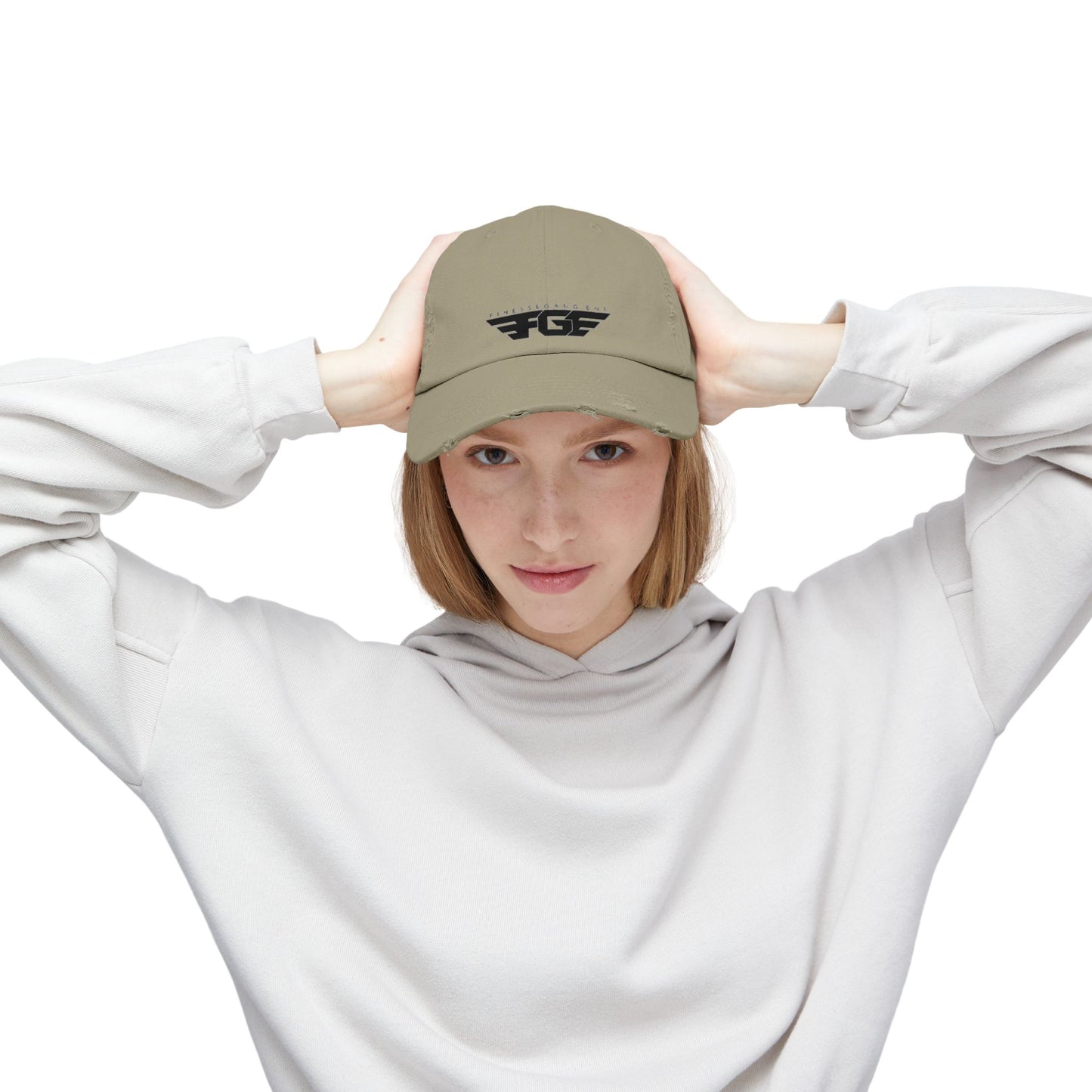 FGE Unisex Distressed Cap