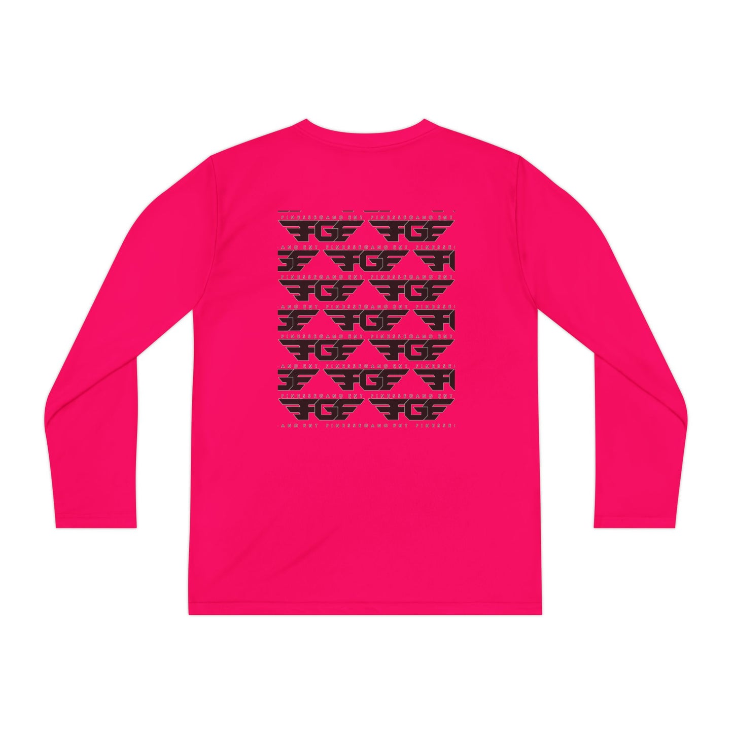 Youth FGE Long Sleeve Active Tee - Sportswear for Kids, Comfortable Athletic Shirt, Stylish Youth Tee for Team Events, Gift for Active Kids