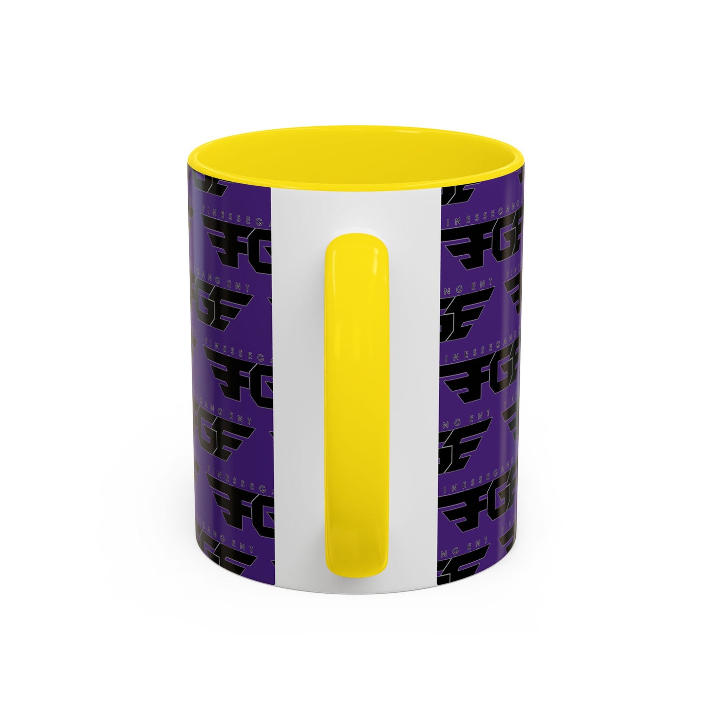 Funky Purple Accent Coffee Mug - Unique Gift for Coffee Lovers, Stylish Home Decor, Office Essential, Birthday Present, Empowering Vibes