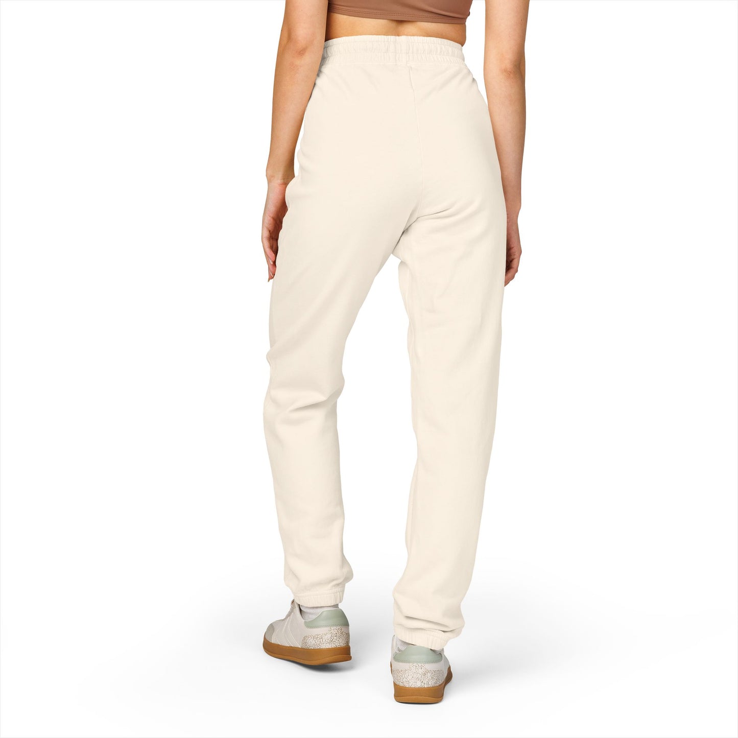 Comfy FGE Garment-Dyed Fleece Sweatpants - Unisex Loungewear, Ideal for Relaxation, Cozy Evenings, Casual Outings, Gift for Him/Her