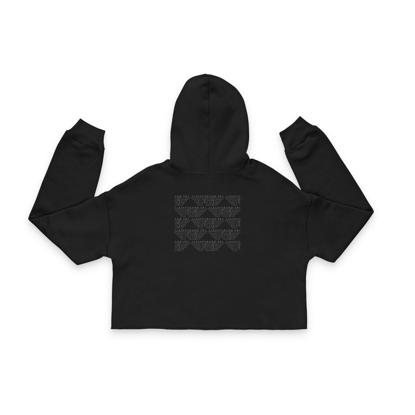 Cozy Women's FGE Cropped Hoodie, Trendy Sweatshirt, Casual Fashion, Outdoor Comfort, Gift for Her