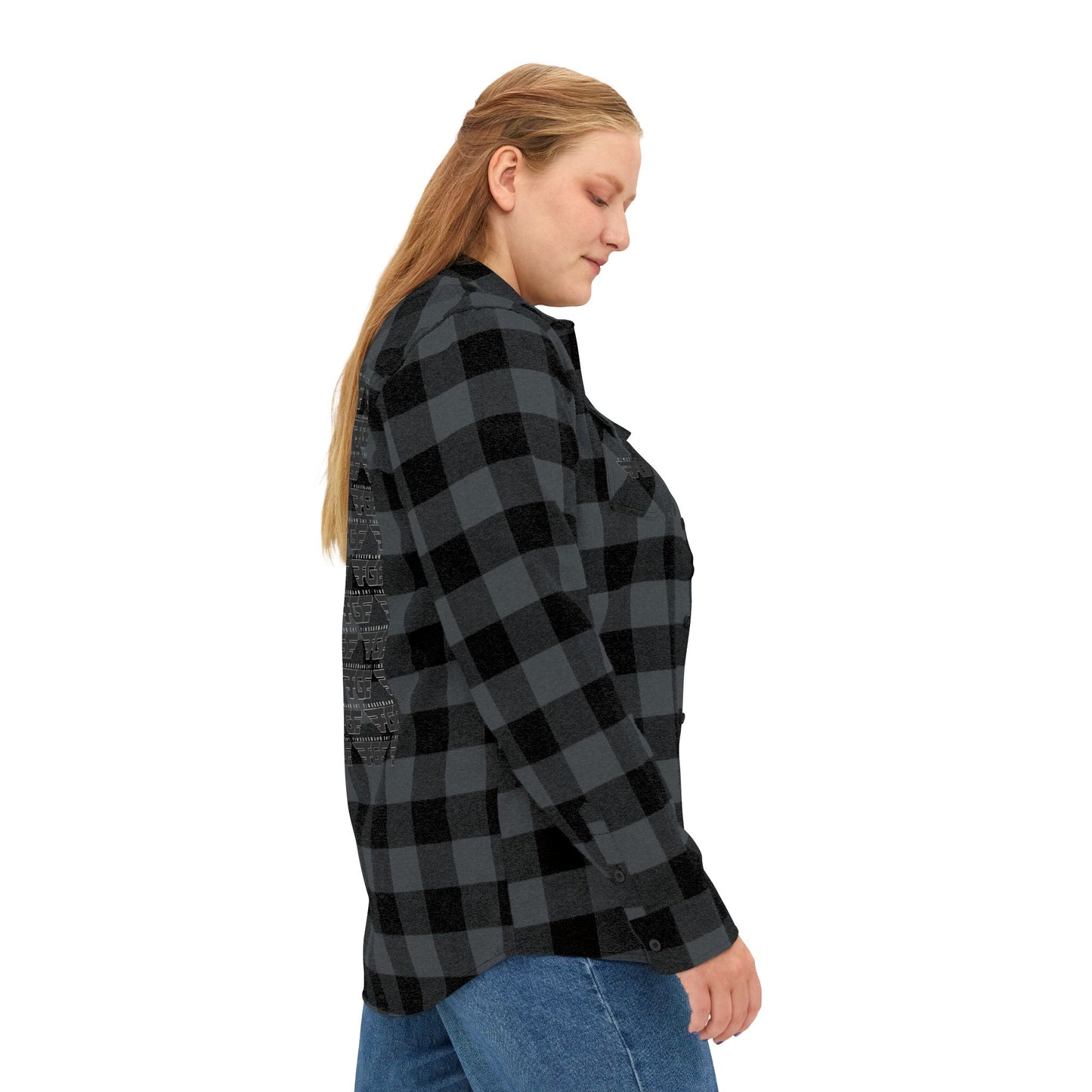 Cozy FGE Unisex Flannel Shirt for Fall Adventures, Casual Outing, Outdoor Gifting, Halloween Gatherings