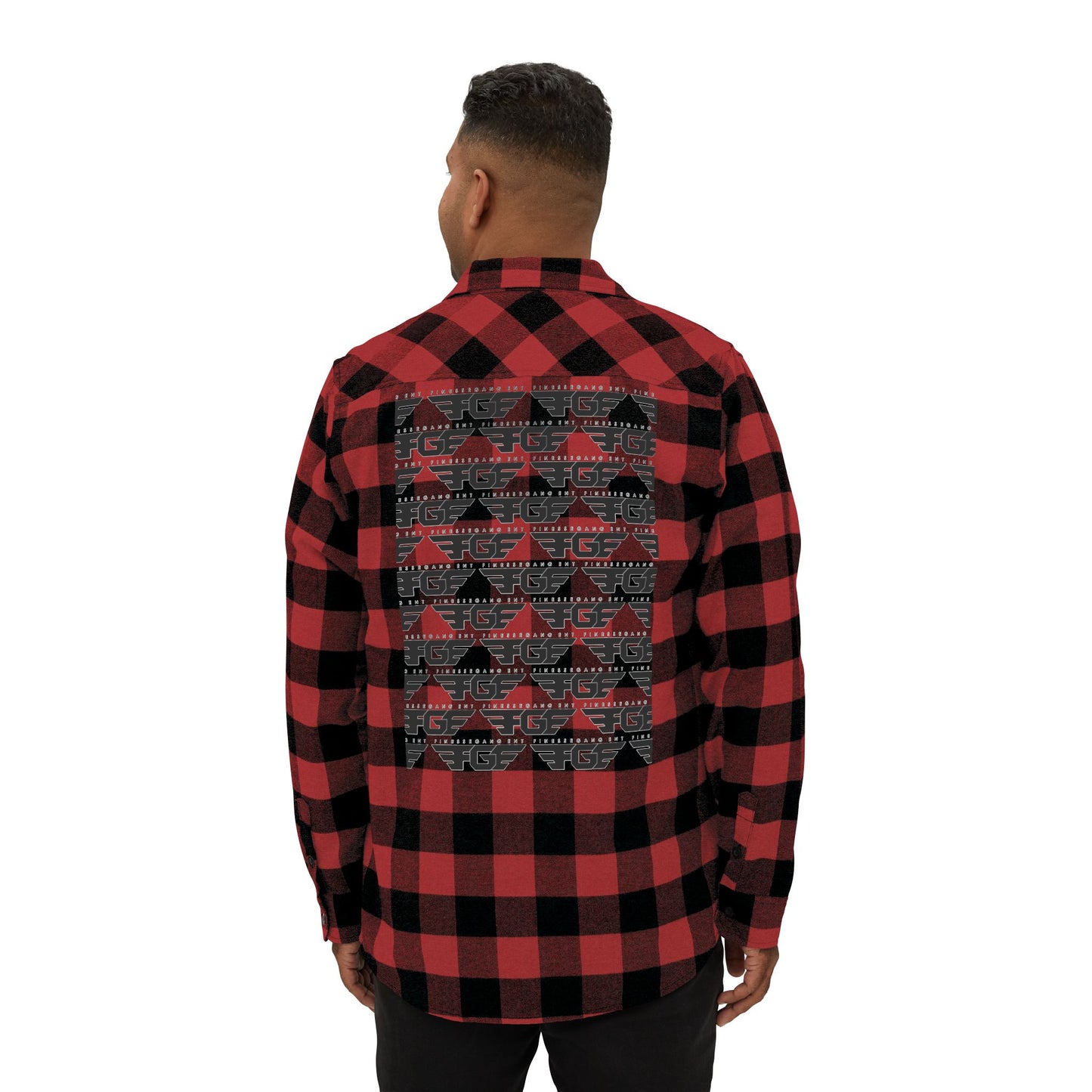 Cozy FGE Unisex Flannel Shirt for Fall Adventures, Casual Outing, Outdoor Gifting, Halloween Gatherings