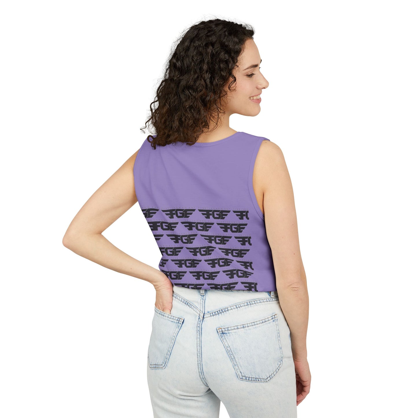 Trendy FGE Unisex Graphic Tank Top - Perfect for Summer, Casual Outings, Fitness, Parties, Gifts