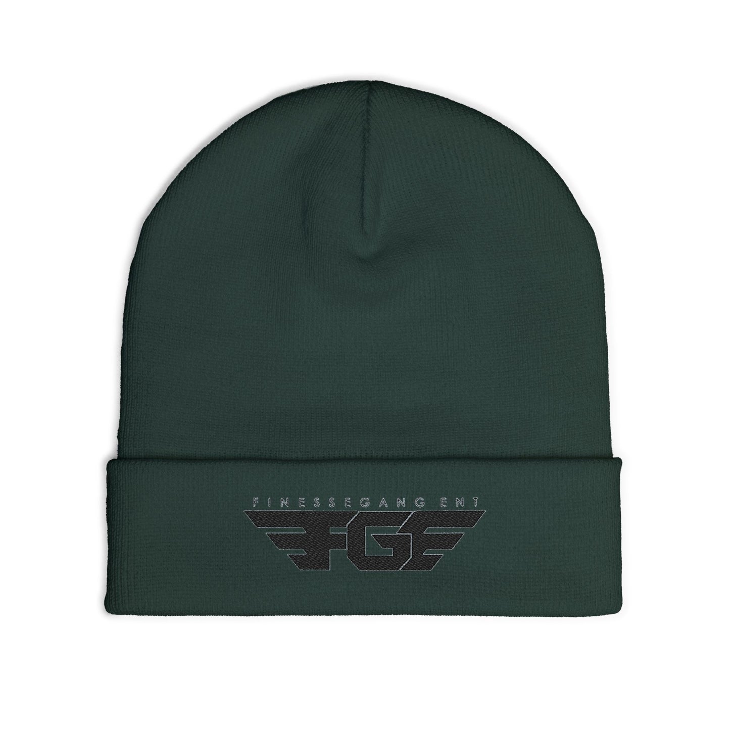 Stylish FGE Embroidered Knit Beanie for All Seasons, Cozy Winter Accessory, Perfect Gift for Him or Her, Streetwear, Fashion Beanie, Casual Hat
