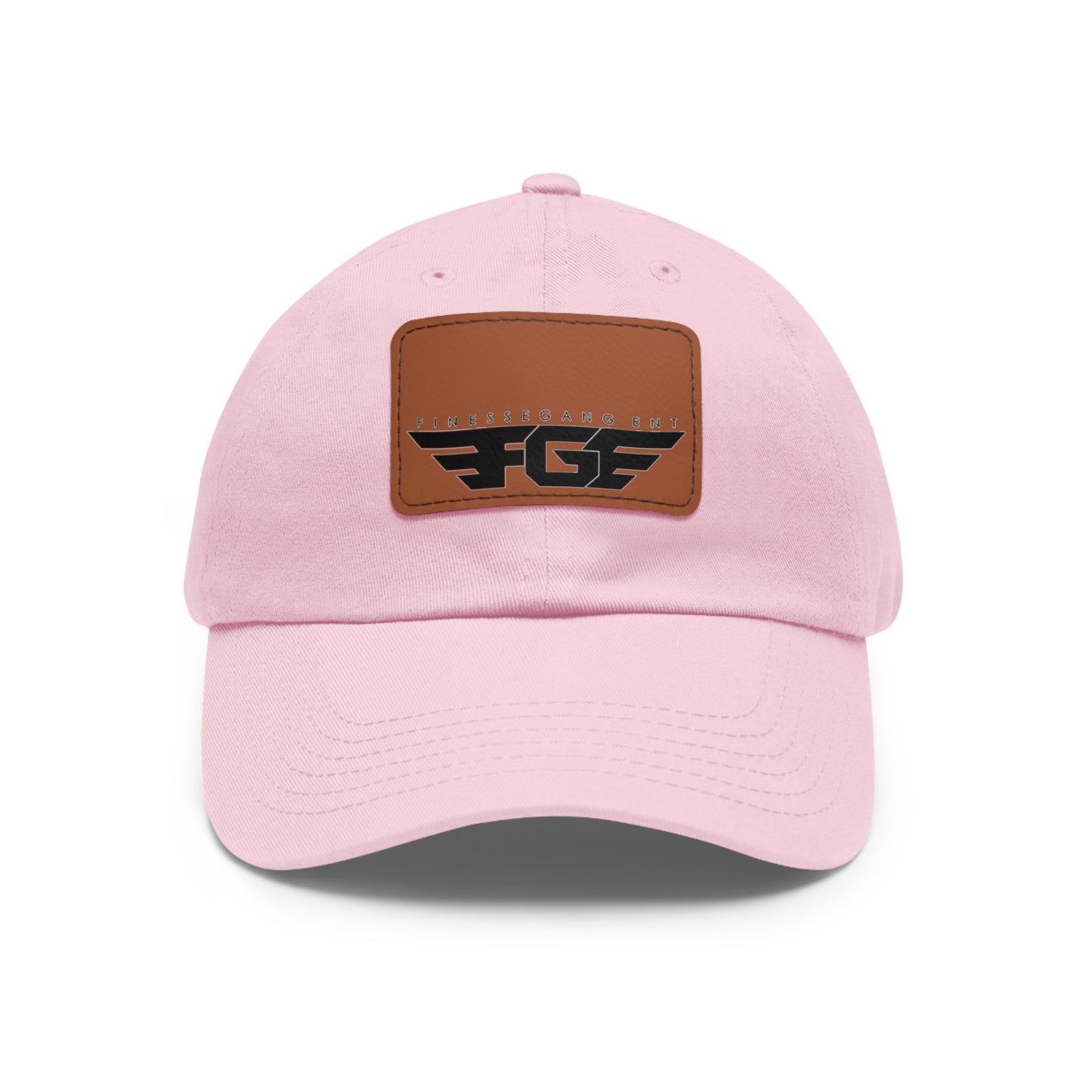 FGE Custom Leather Patch Dad Hat, Casual Cap, Stylish Dad Hat, Outdoor Hat, Perfect Gift for Dads, Father's Day Gift, Adjustable Cap