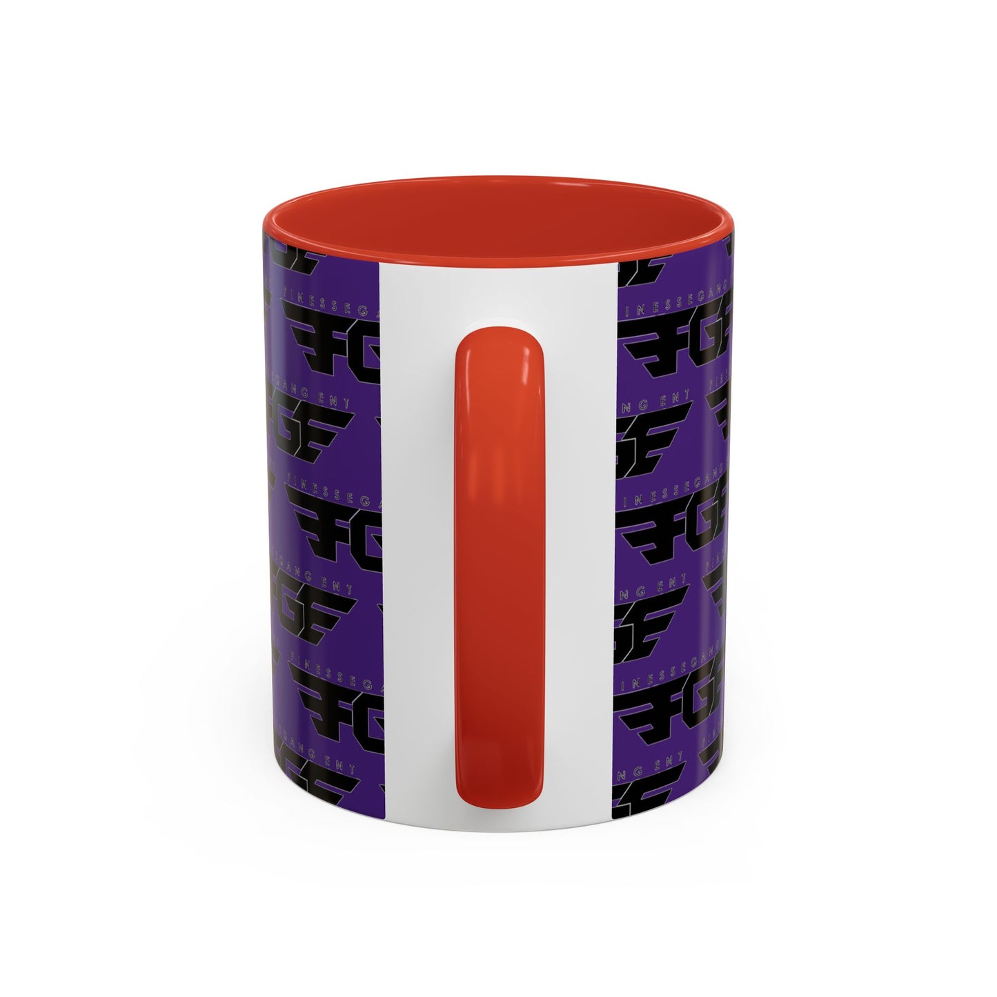Funky Purple Accent Coffee Mug - Unique Gift for Coffee Lovers, Stylish Home Decor, Office Essential, Birthday Present, Empowering Vibes