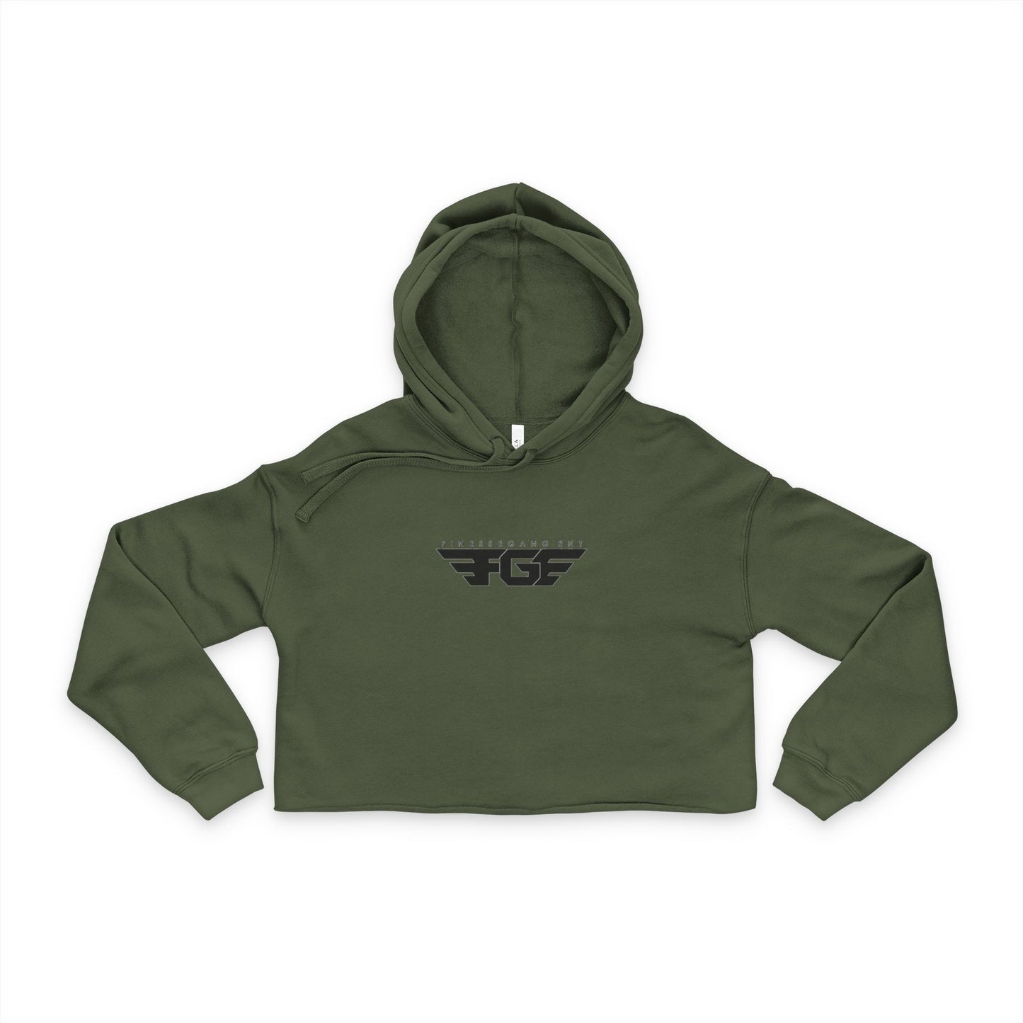 Cozy Women's FGE Cropped Hoodie, Trendy Sweatshirt, Casual Fashion, Outdoor Comfort, Gift for Her