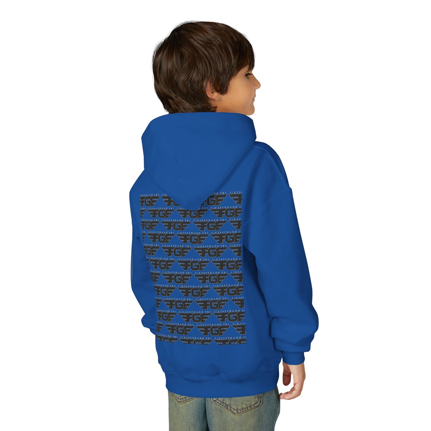 Youth Stylish FGE Graphic Hoodie, Casual Wear, Perfect for Teens, Sports Activities, Gift for Birthdays, Streetwear