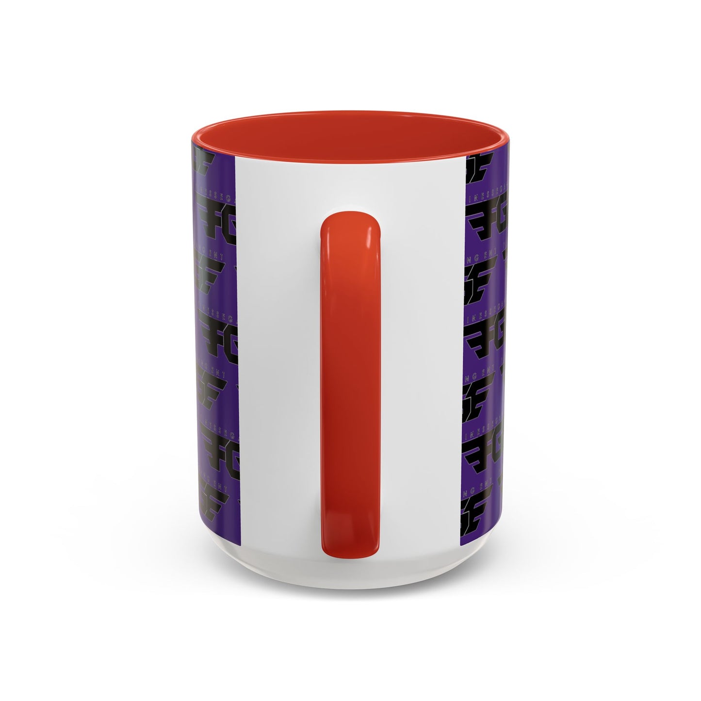 Funky Purple Accent Coffee Mug - Unique Gift for Coffee Lovers, Stylish Home Decor, Office Essential, Birthday Present, Empowering Vibes