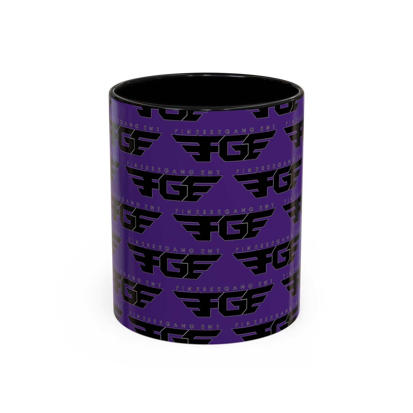 Funky Purple Accent Coffee Mug - Unique Gift for Coffee Lovers, Stylish Home Decor, Office Essential, Birthday Present, Empowering Vibes